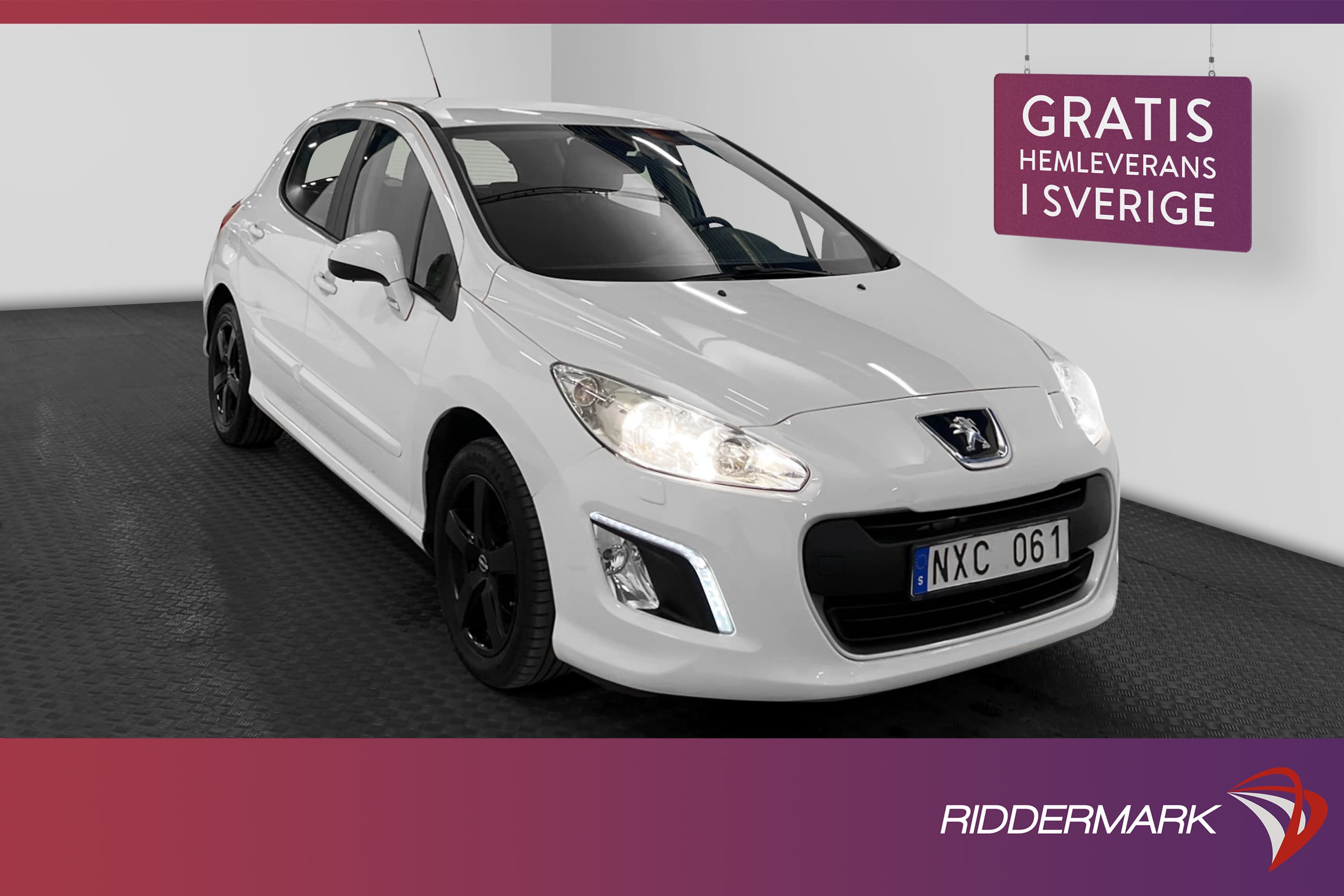 Peugeot 308 1.6 VTi 120hk Låg Skatt Välservad 0,64l/mil