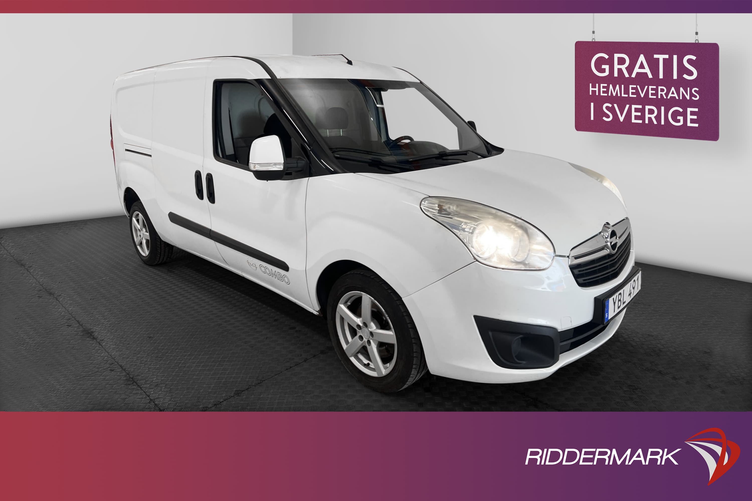 Opel Combo Van 2400 1.6 CDTI 105hk Dragkrok Ny Kamrem