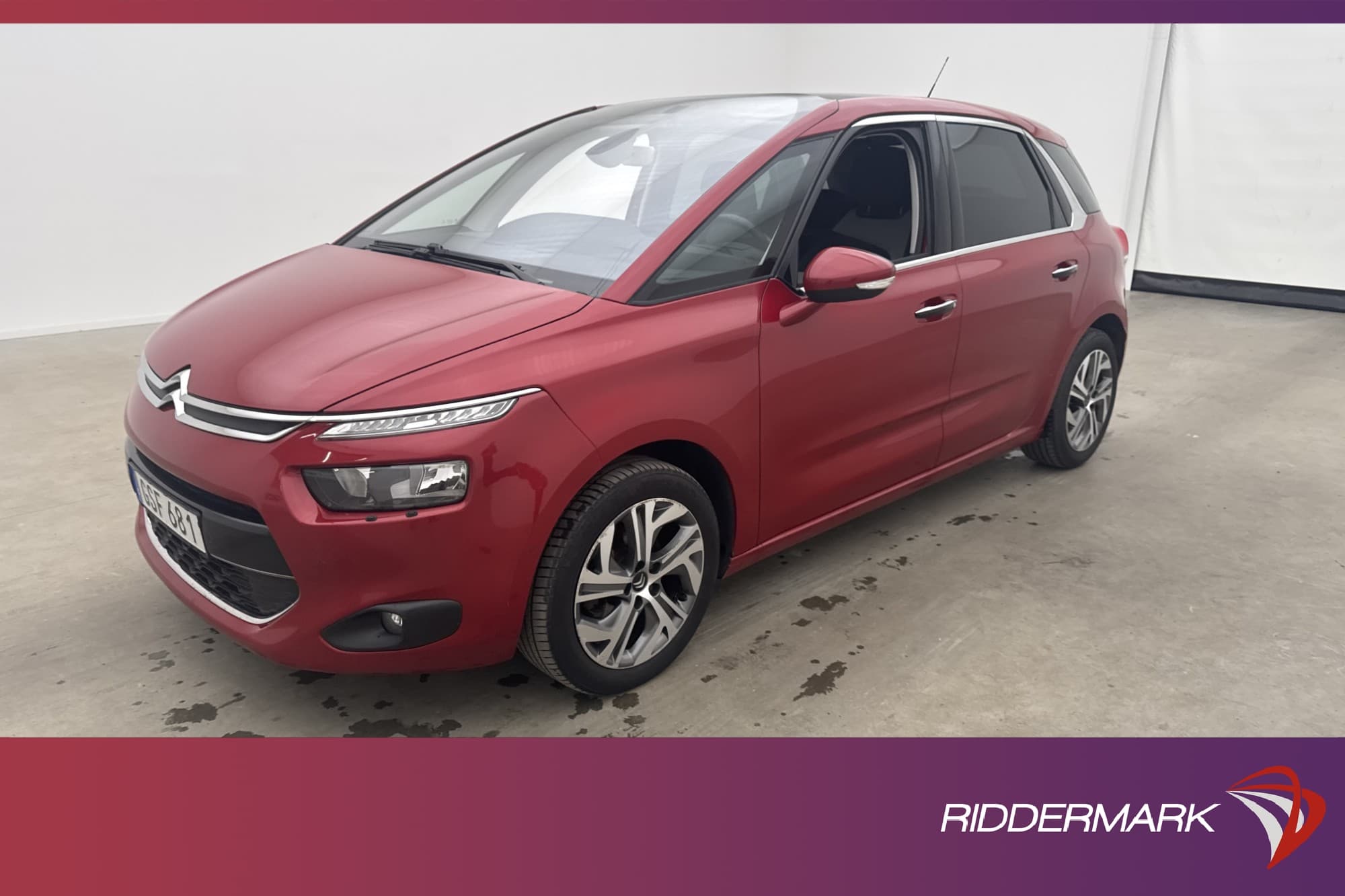 Citroën C4 Picasso 120hk Pano Kamera Navi Farthållare Drag 