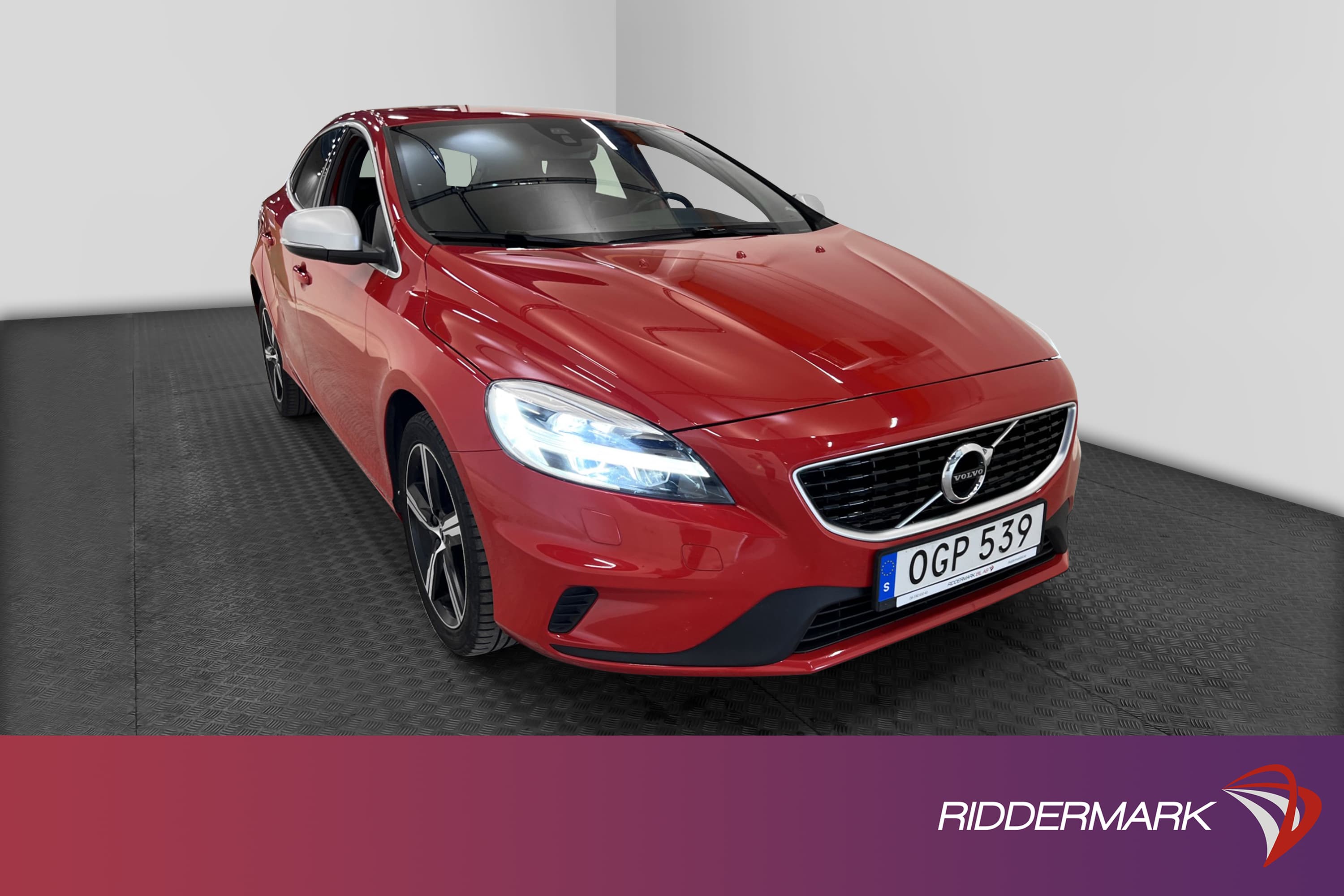 Volvo V40 T2 122hk R-Design Sensorer Välservad 0,55l/mil