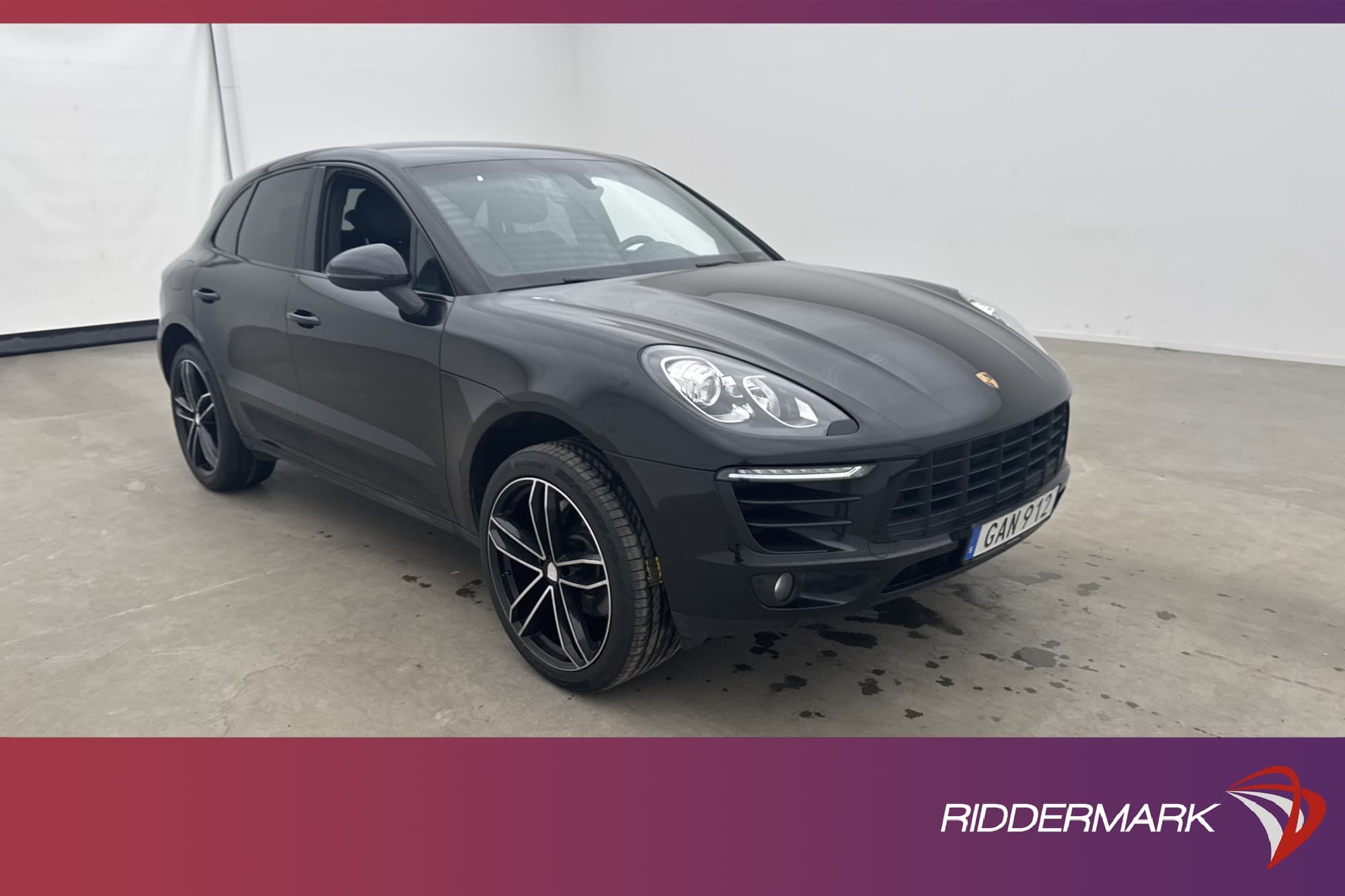 Porsche Macan S PDK 258hk Värmare Navi 14 Vägs Bose PASM