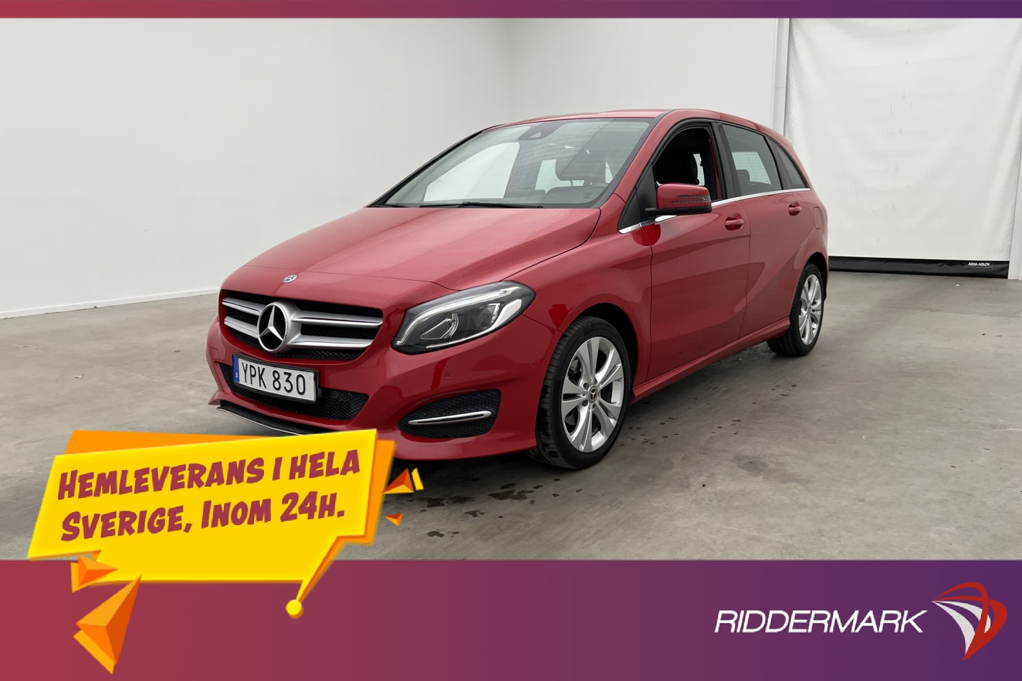 Mercedes-Benz B 180 d 7G-DCT Urban Kamera Halvskinn CarPlay