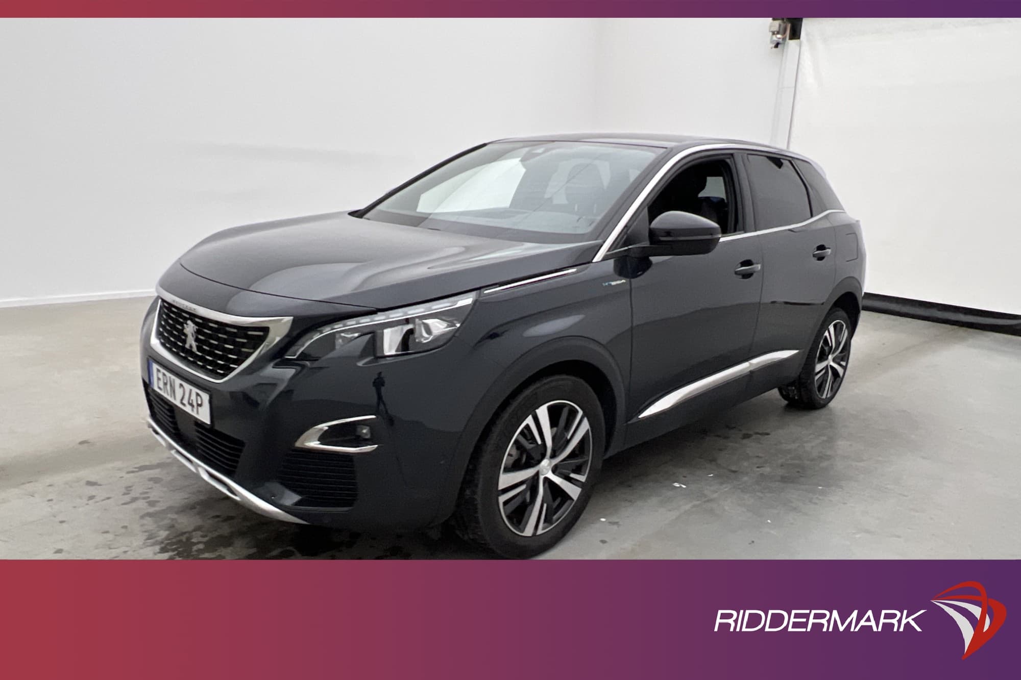 Peugeot 3008 GT HYBRID4 AWD 300hk Kamera CarPlay Halvskinn