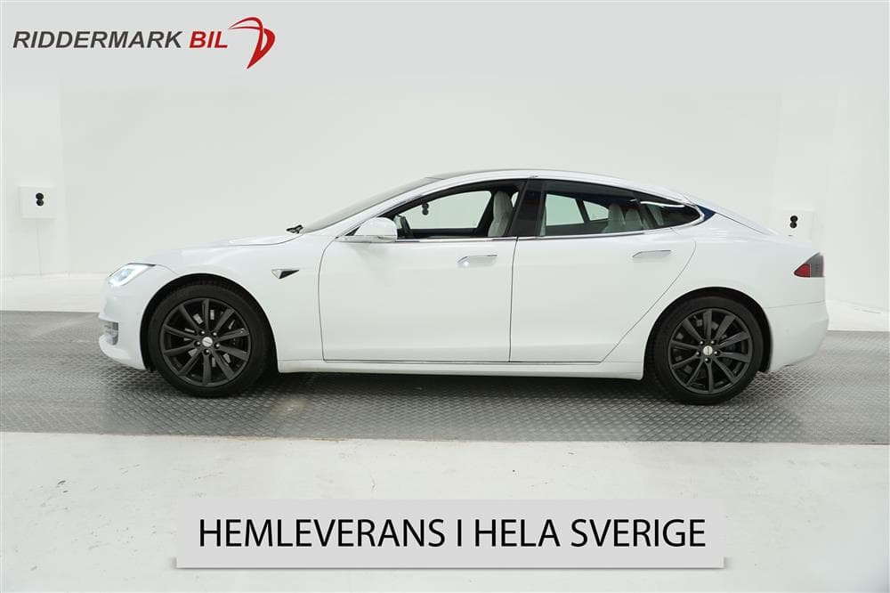 Tesla  Model S Long Range AWD Ljus interiör Leasebar Moms