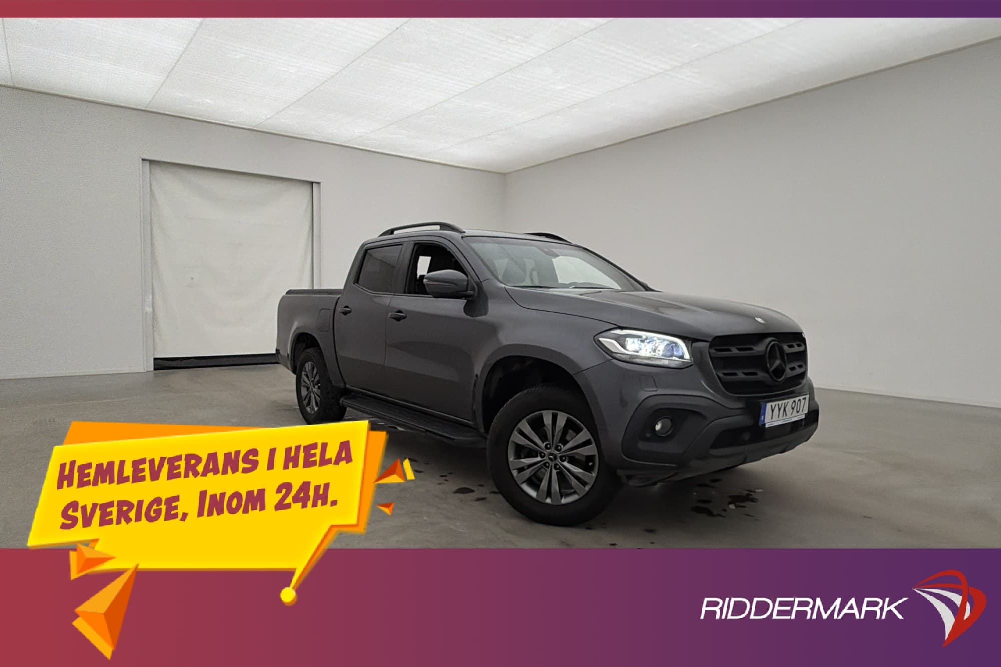 Mercedes-Benz X 250 4MATIC Dragkrok Skinn Diff 360° Moms