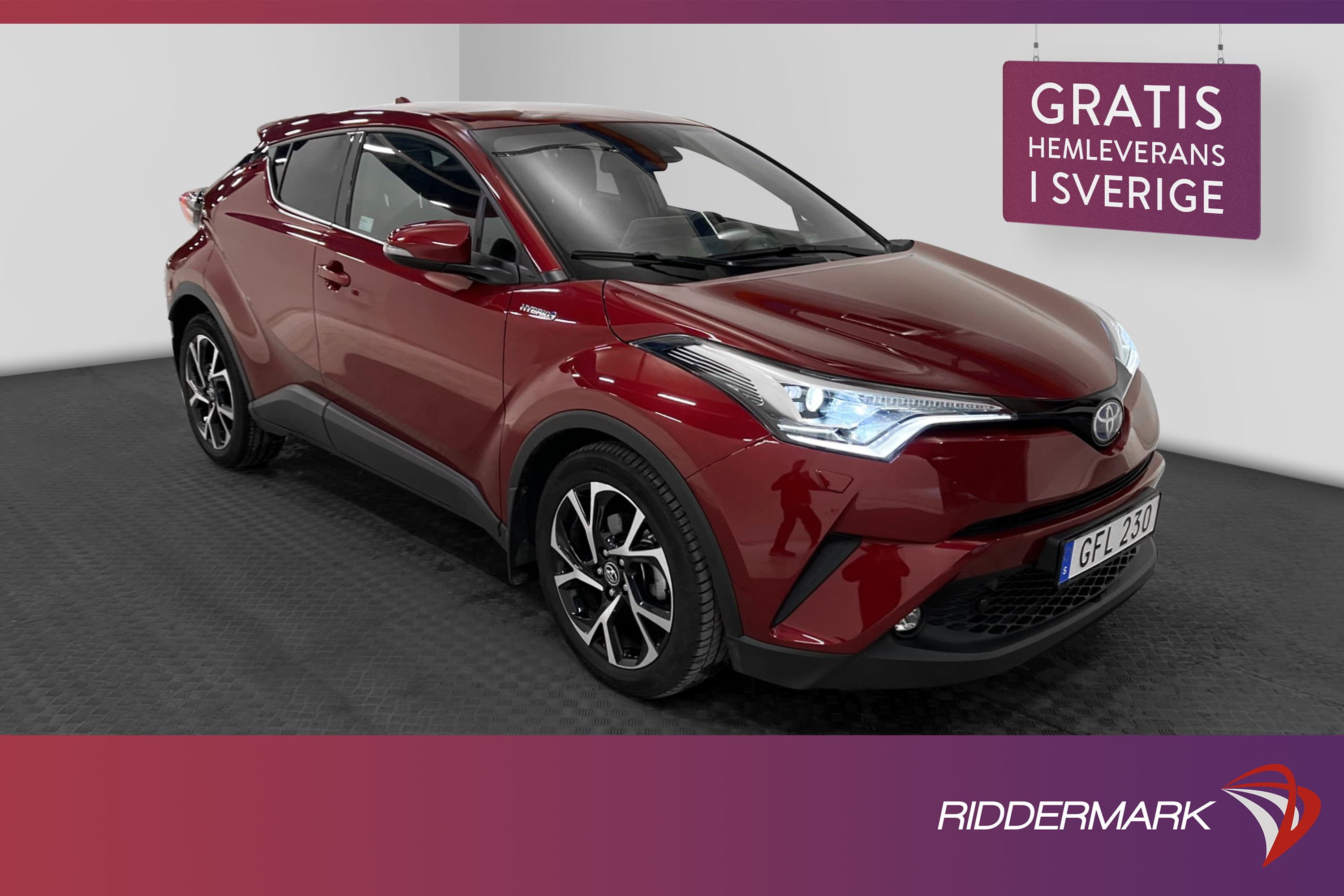 Toyota C-HR Hybrid 122hk