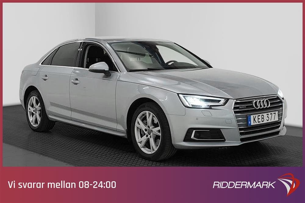 Audi A4 2.0 TDI Quattro 190hk Proline Sensorer 0,44l/milexteriör