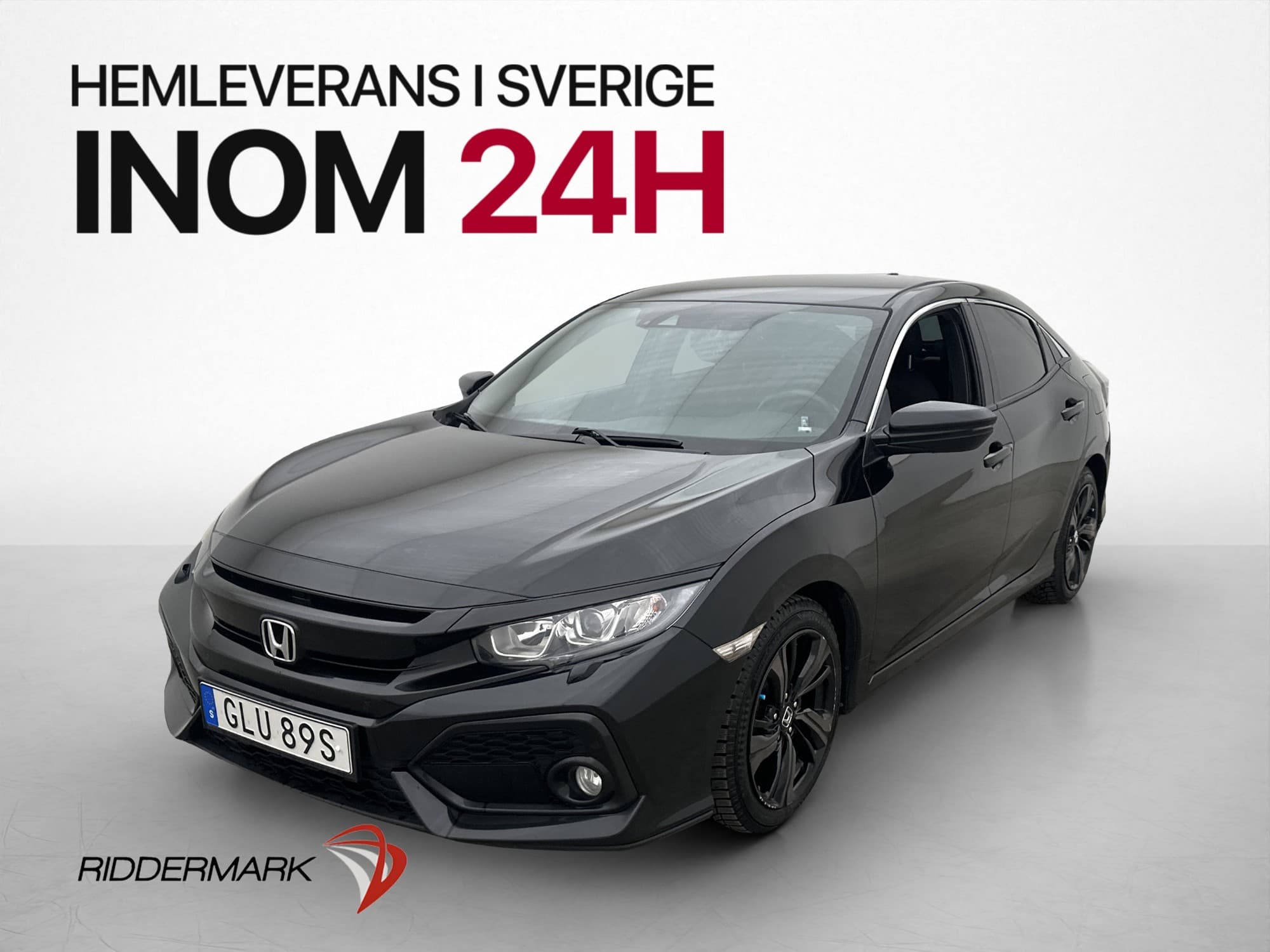Honda Civic 1.0 CVT 126hk Elegance Kamera CarPlay Navi