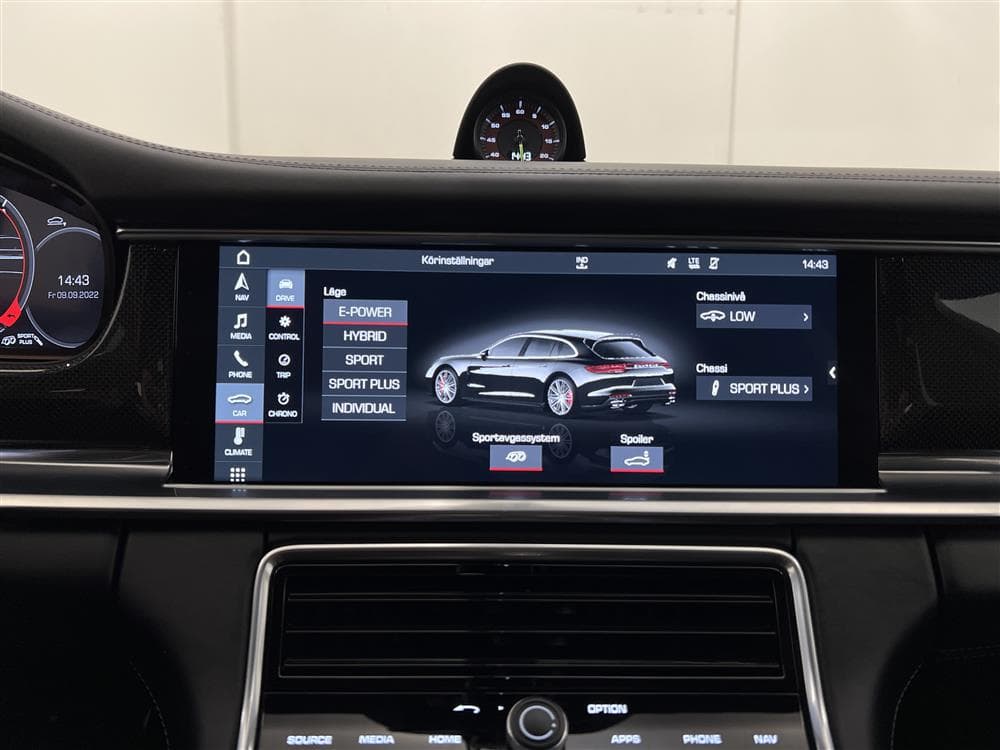 Porsche Panamera Turbo S E-Hybrid 680hk Kolfiber Pano Burmes