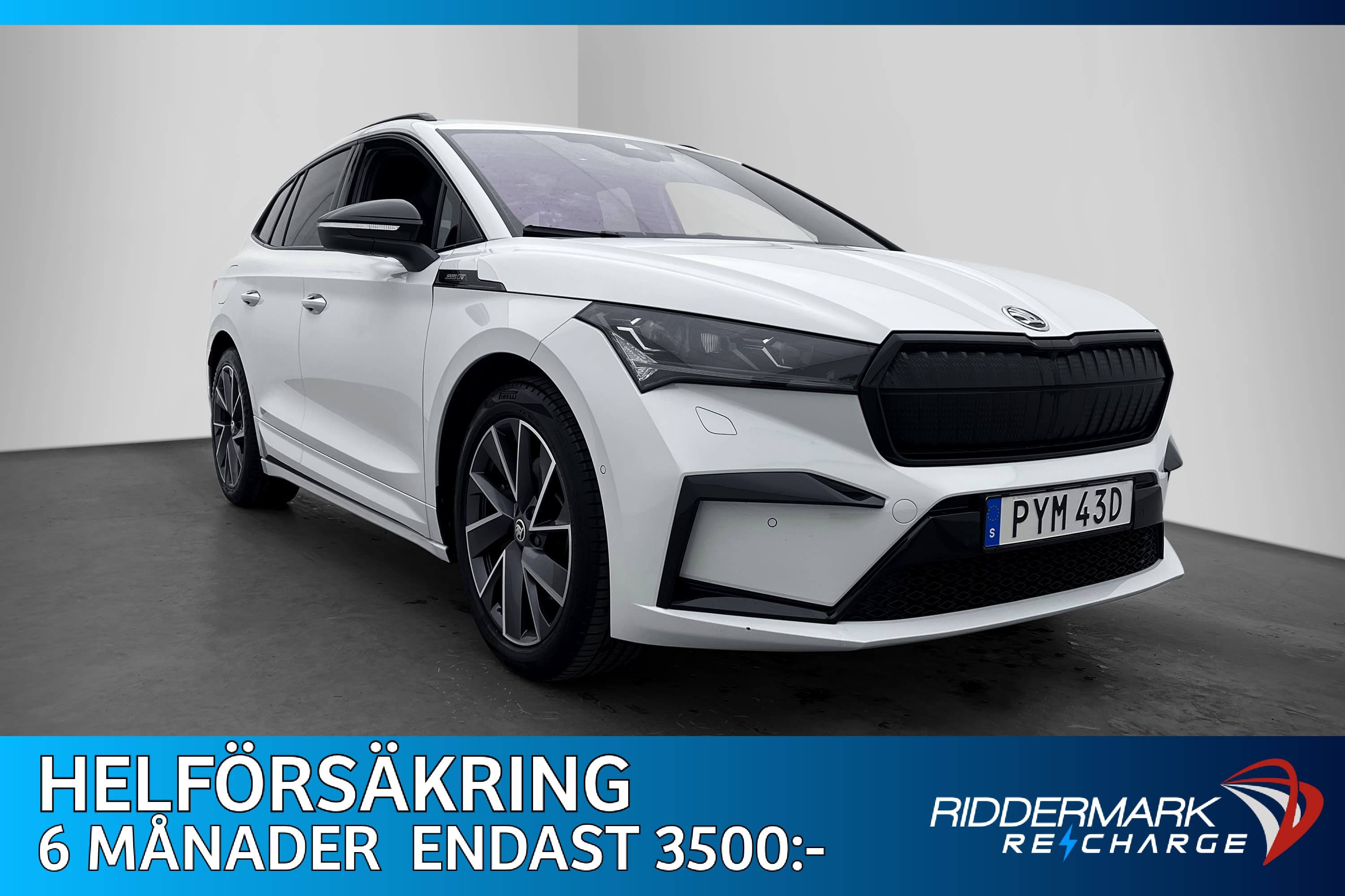 Škoda Enyaq 80 204hk Sportline Kamera Drag Värmare Moms