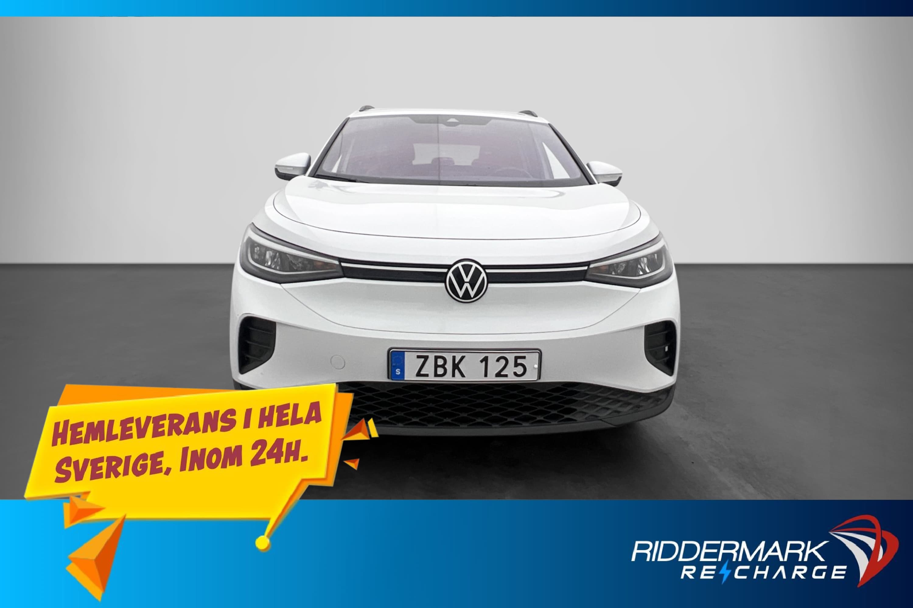 Volkswagen ID.4 Pure Perfomance 170hk Värm CarPlay Sensorer