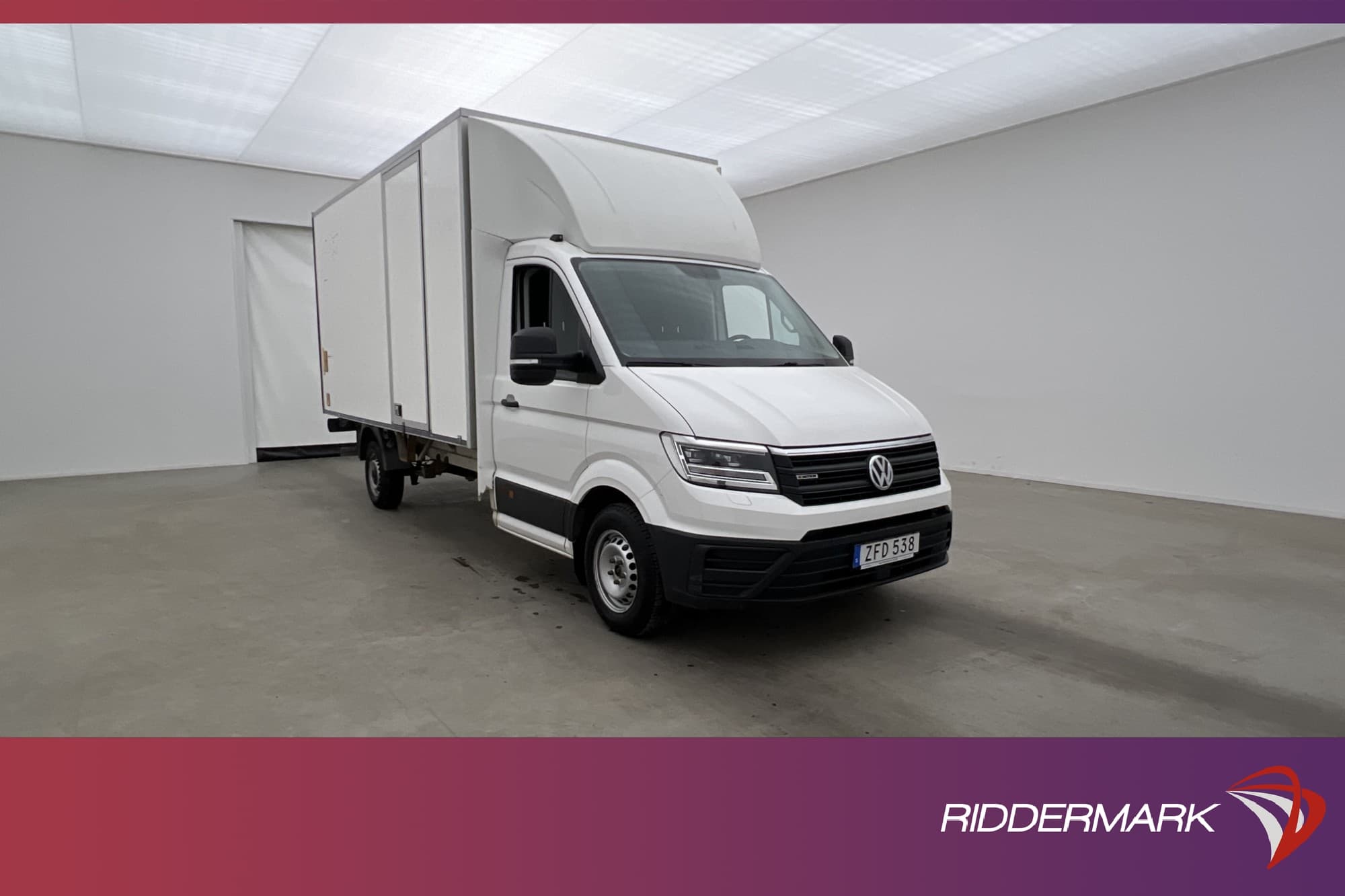 Volkswagen Crafter 4Motion 177hk Bakgavellyft Sidodörr Moms