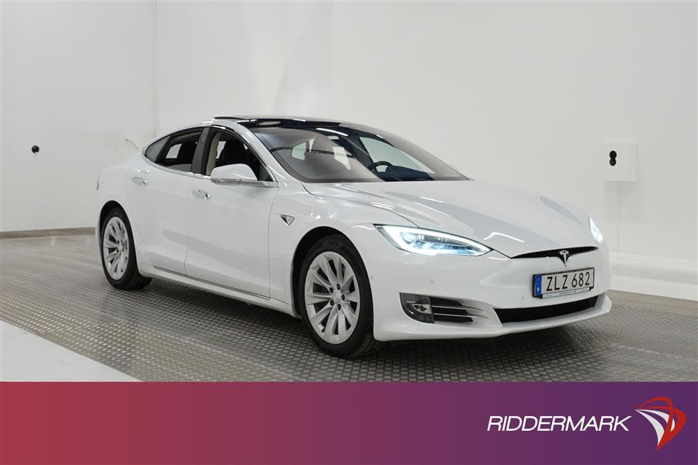 Tesla Model S 100D AWD 423hk  Uppgraderad AP Moms Sv Såld