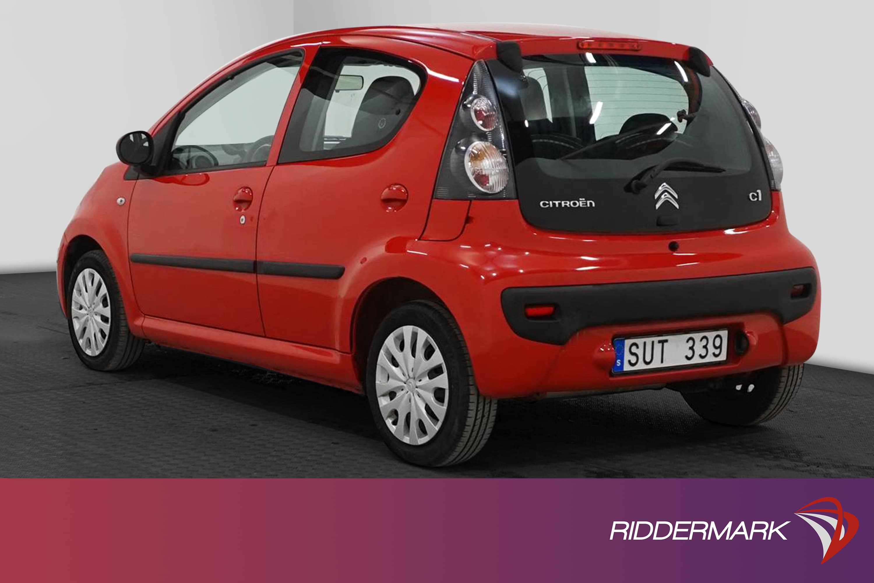 Citroën C1 5-dörrar 1.0 69hk Låg Skatt Nyservad 0,43l/mil