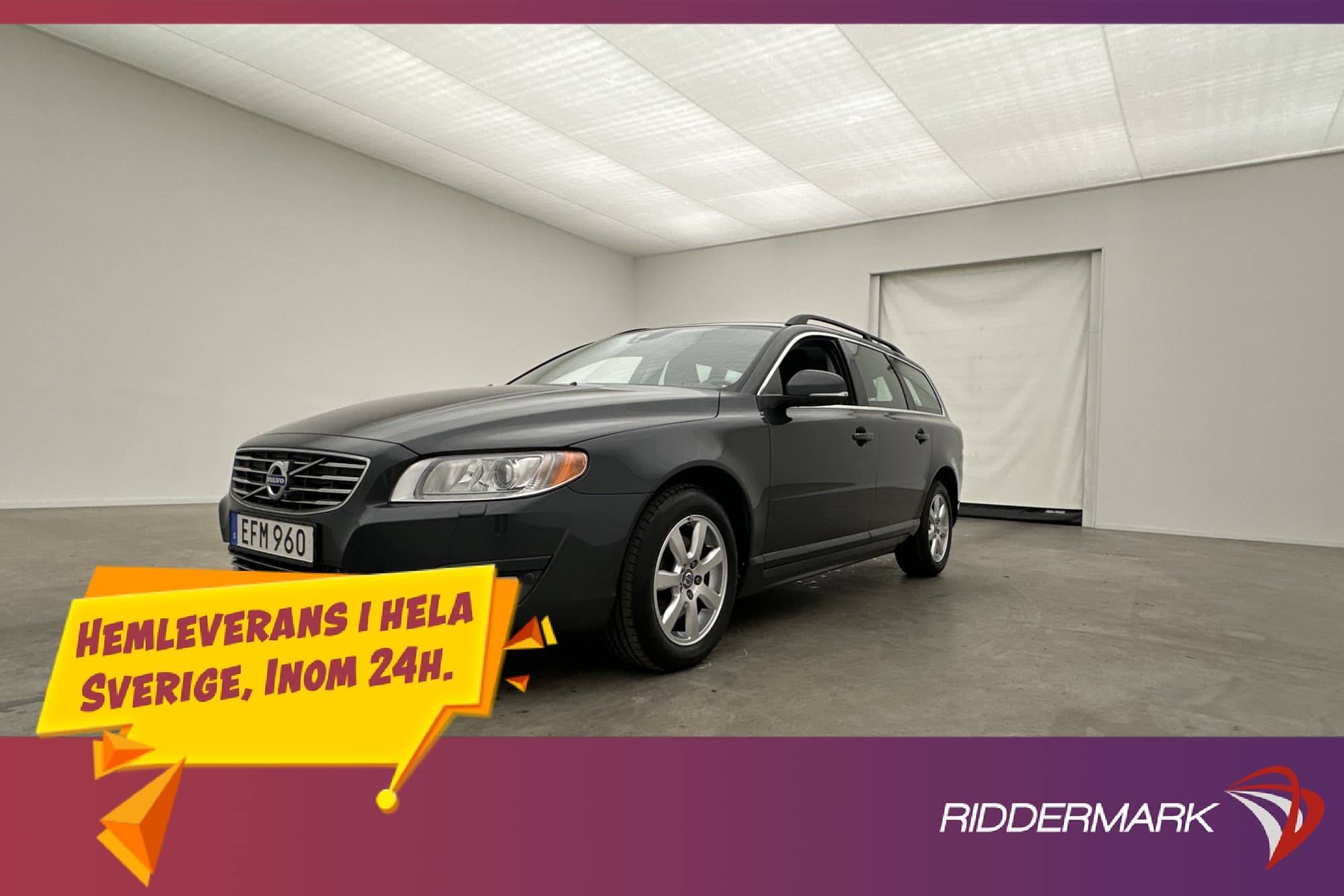 Volvo V70 D3 Momentum Taklucka VOC Värmare Navi P-Sensorer