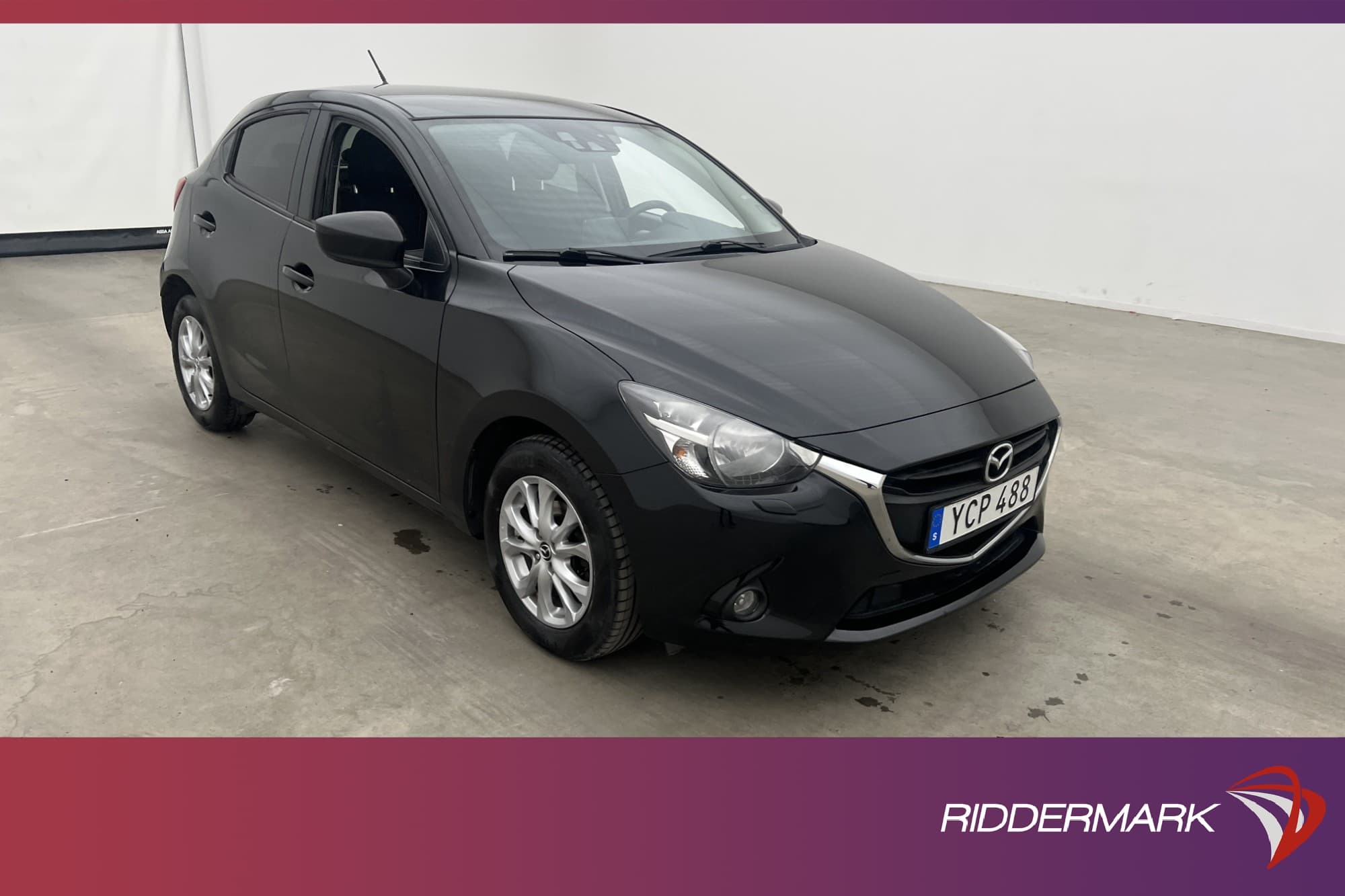 Mazda 2 1.5 SKYACTIV-G 90hk Vision Navi Sensorer Låg-Skatt