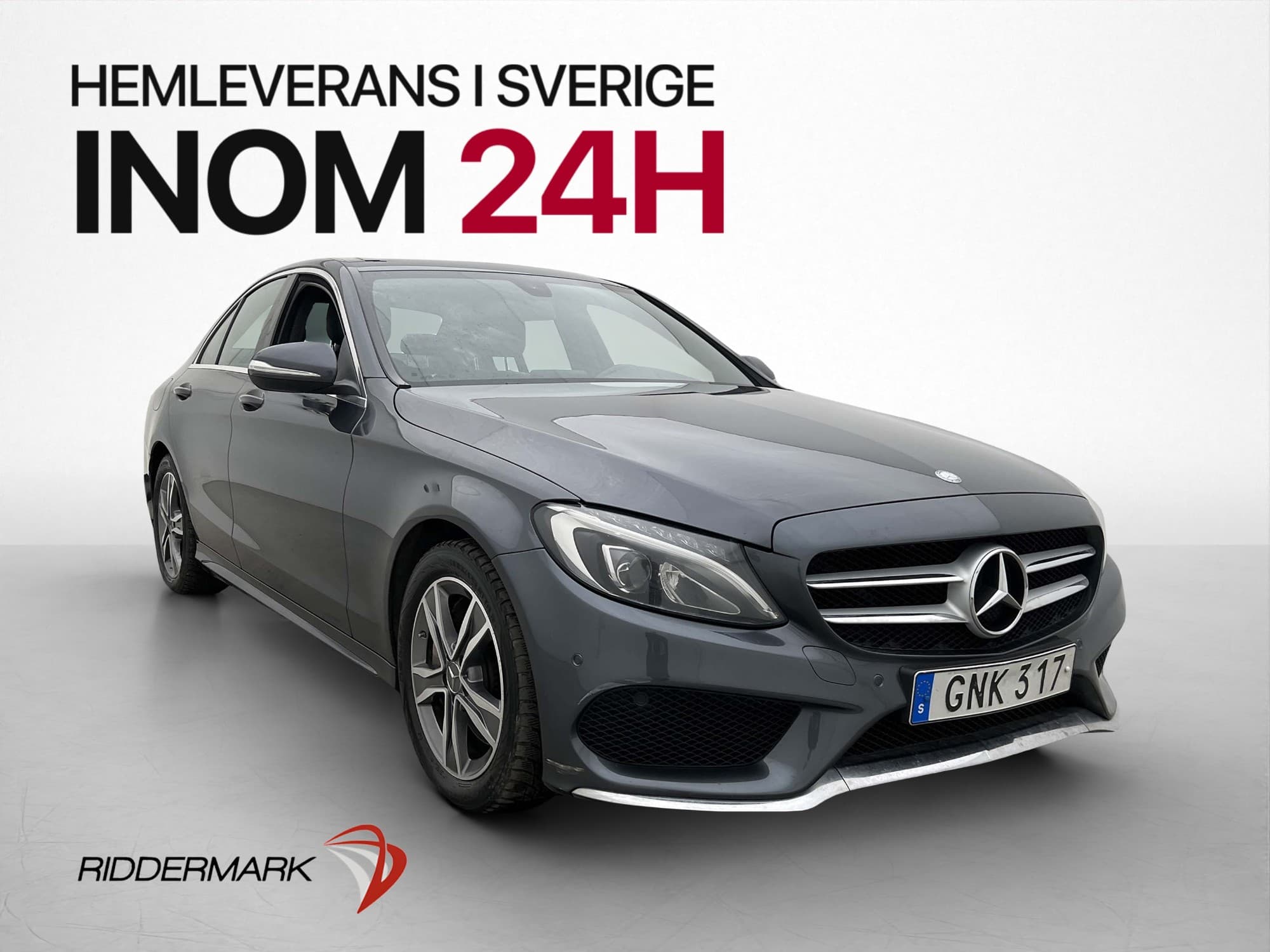 Mercedes-Benz C 250 d AMG Skinn P-Sensorer Drag 0.44 l/mil