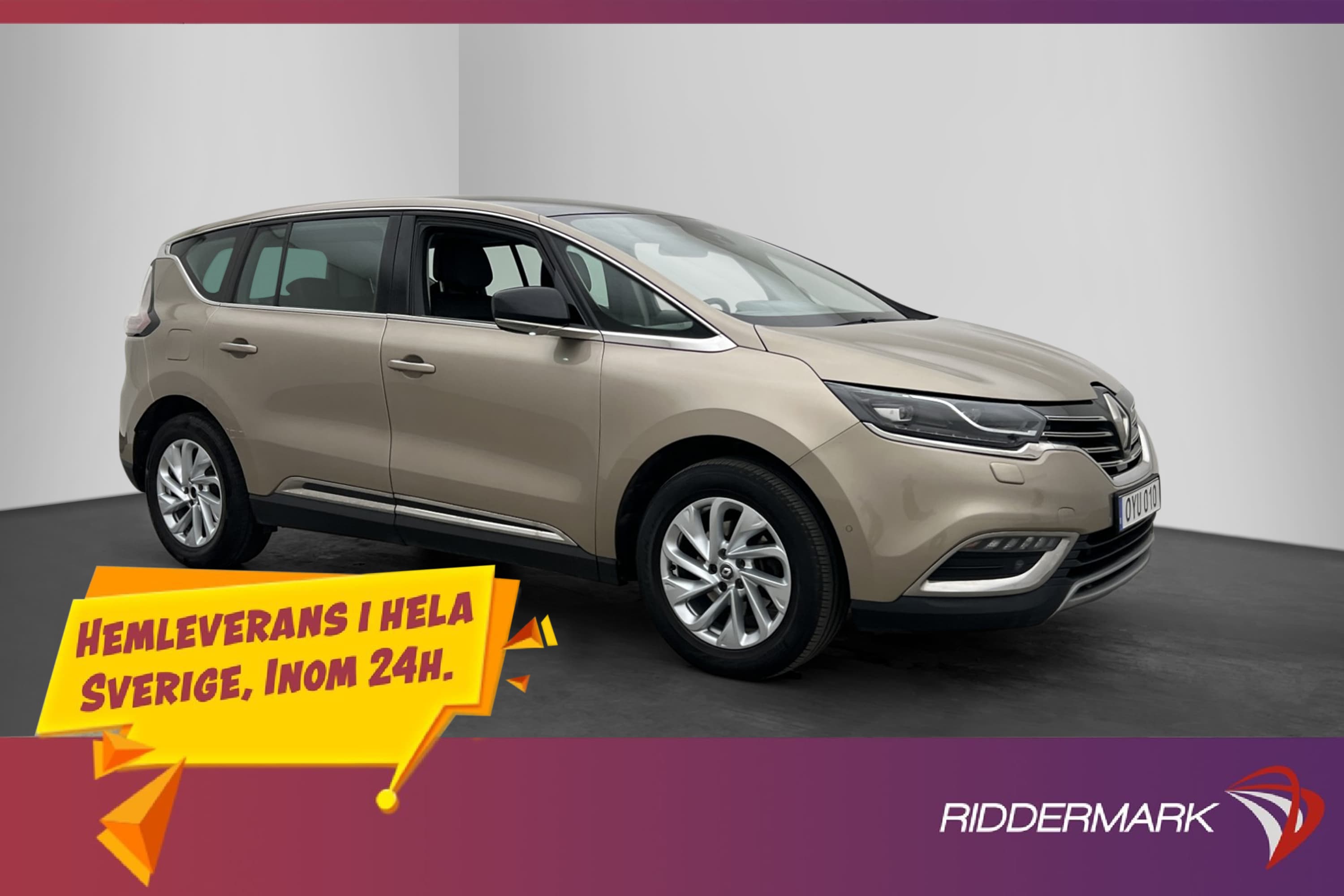 Renault Espace 1.6 dCi 160hk 7 Sits Taklucka Dragkrok Sensor