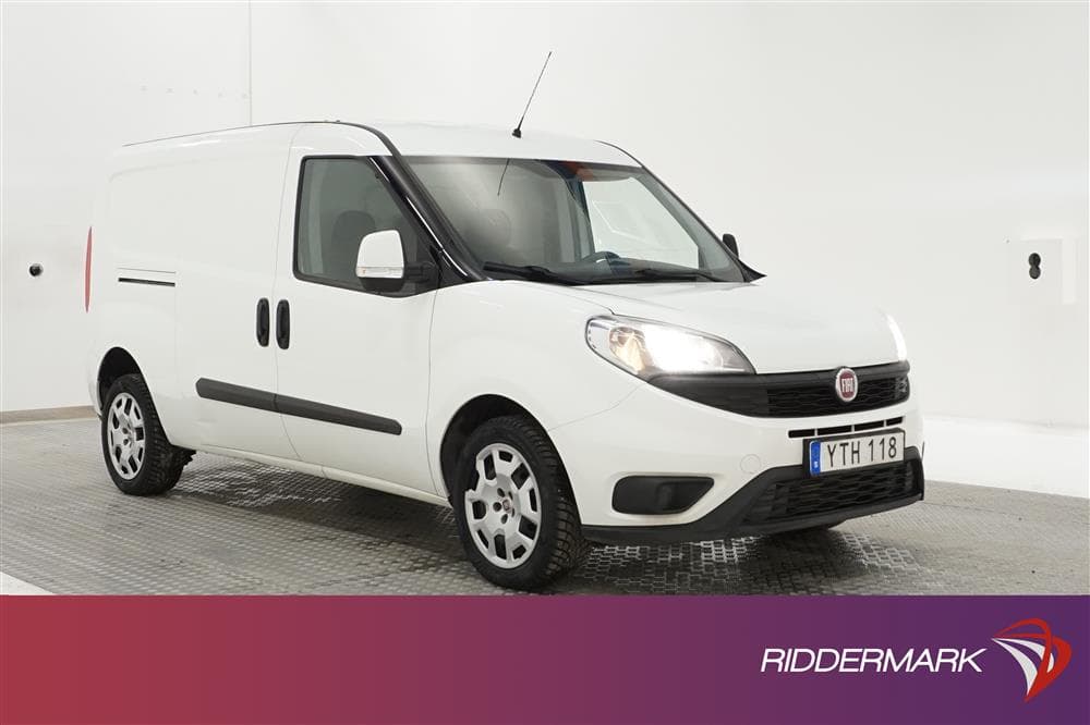 Fiat Doblo Maxi 1.3 MJT 3-sits 95hk V-Inredd Dragkrok Moms