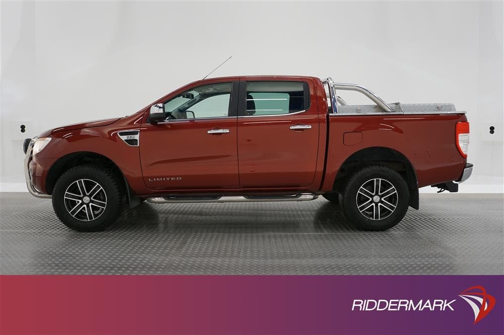 Ford Ranger Limited 2.2 TDCi Aut  4WD 150hk Värmare Moms