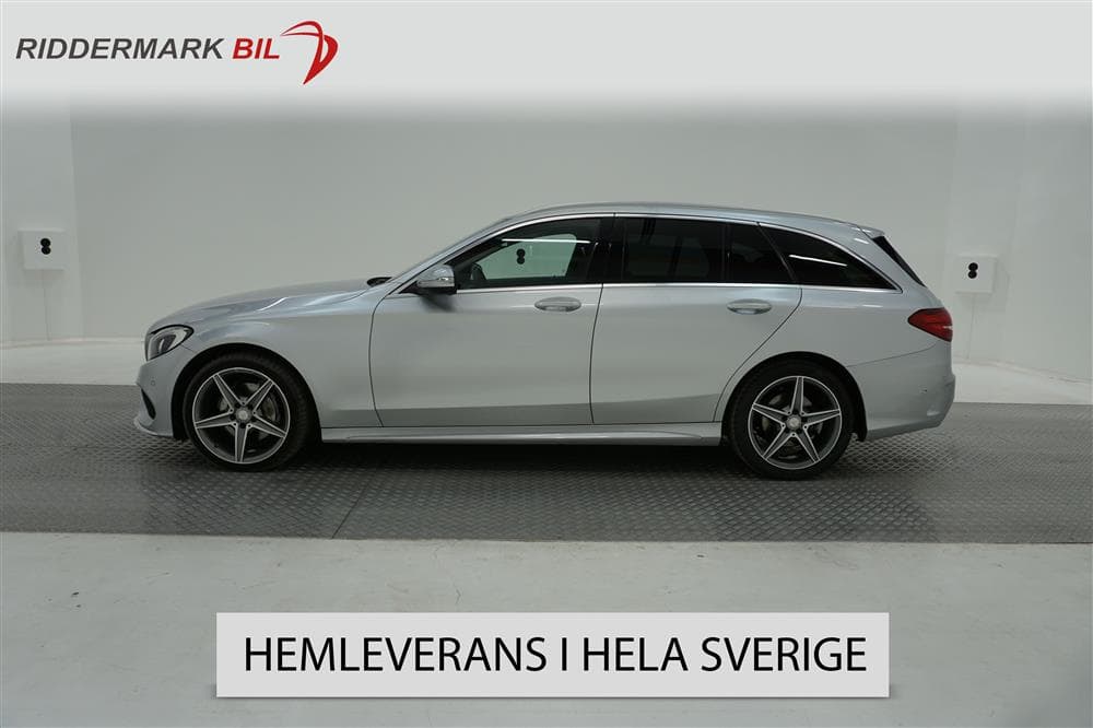 Mercedes-Benz C 220d AMG Sport Pano Drag 0,44l/mil 170hk