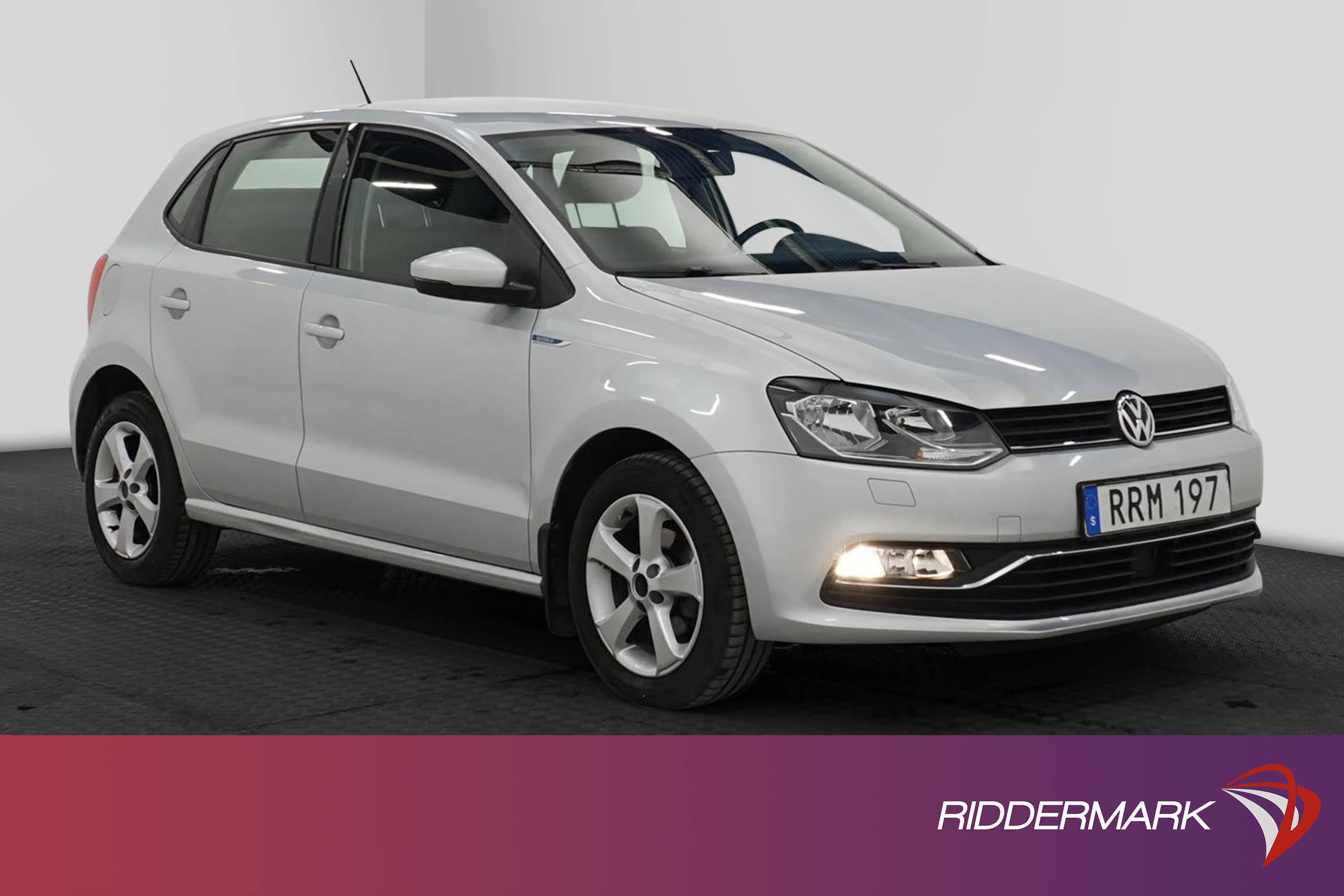 Volkswagen Polo 1.2 TSI 90hk Låg Skatt Nybes 0,40L/mil