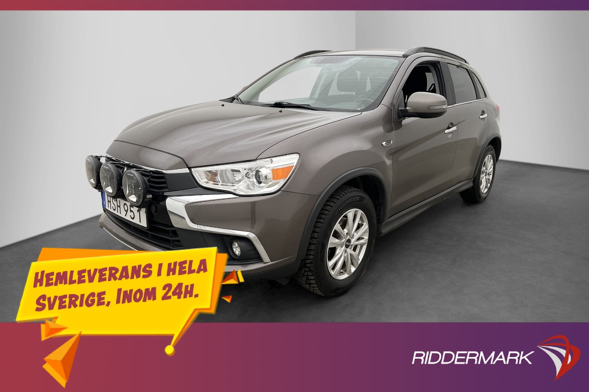 Mitsubishi ASX 2.2 Di-D 4WD 150hk Värmare Kamera Dragkrok