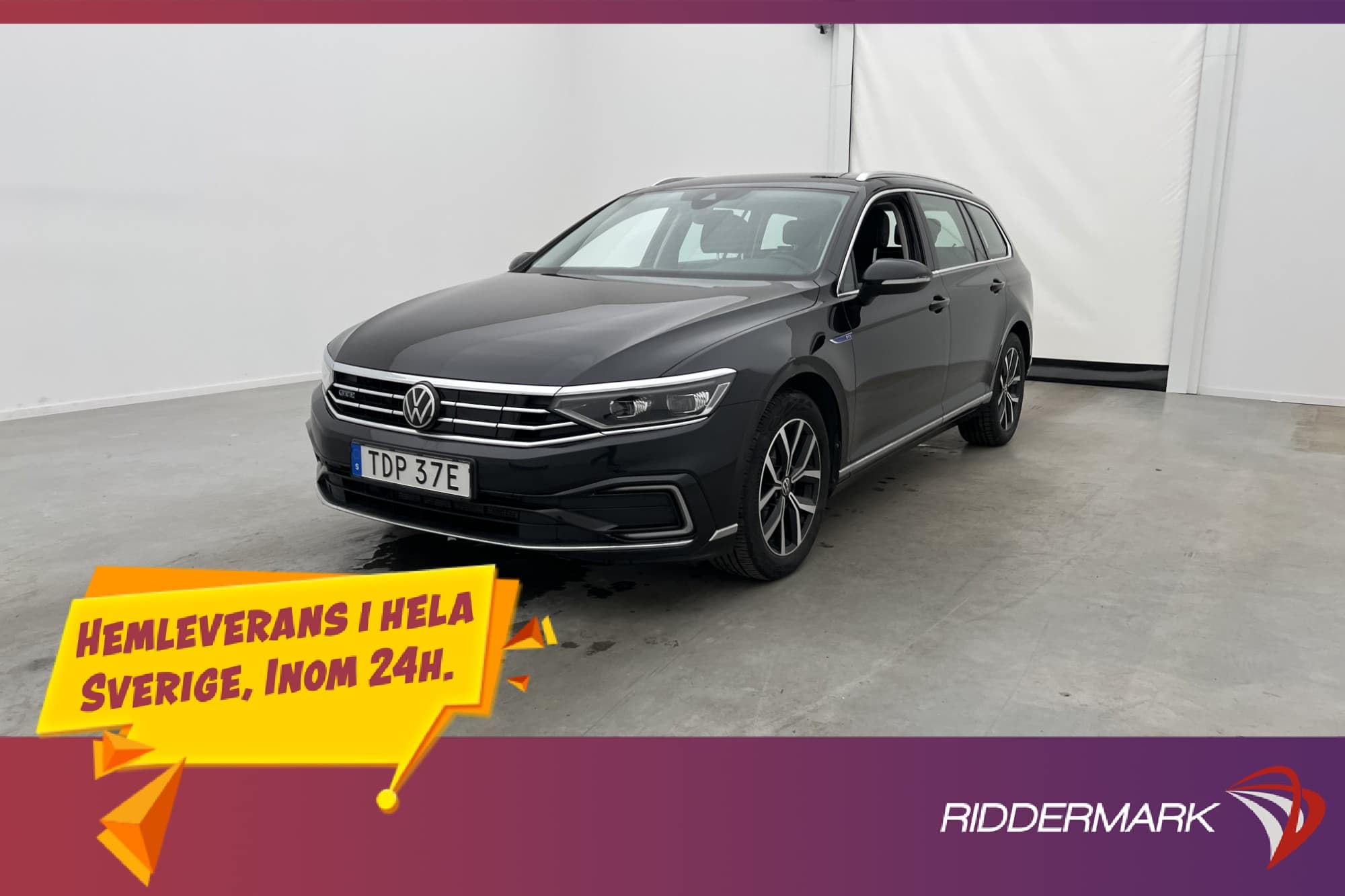Volkswagen Passat GTE 218hk Dragkrok Kamera Skinn MOMS