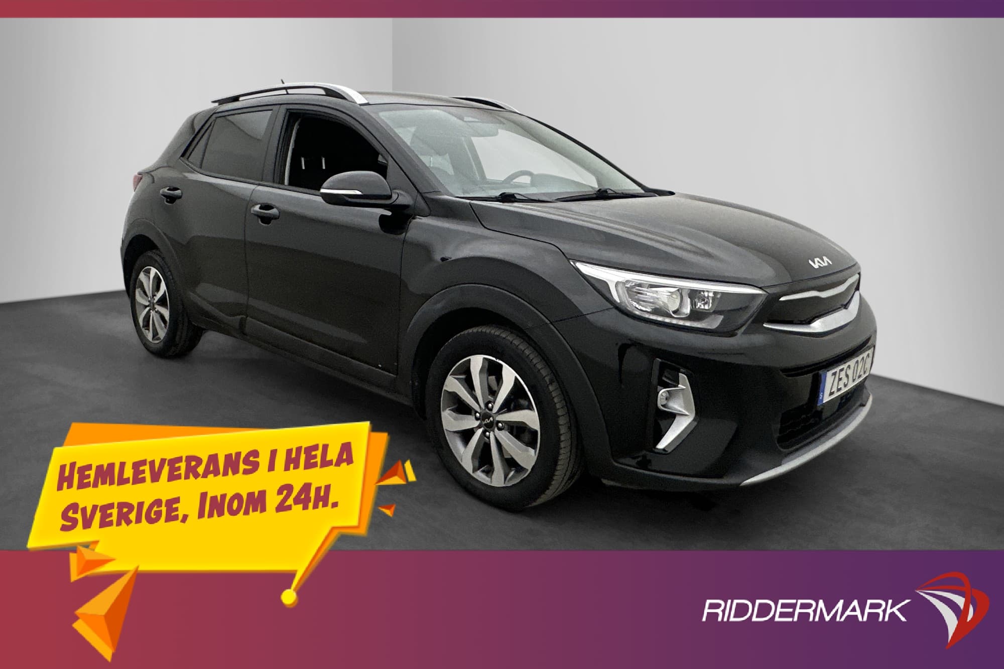 Kia Stonic 1.0 T-GDI 100hk Advance Rattvärme Kamera CarPlay