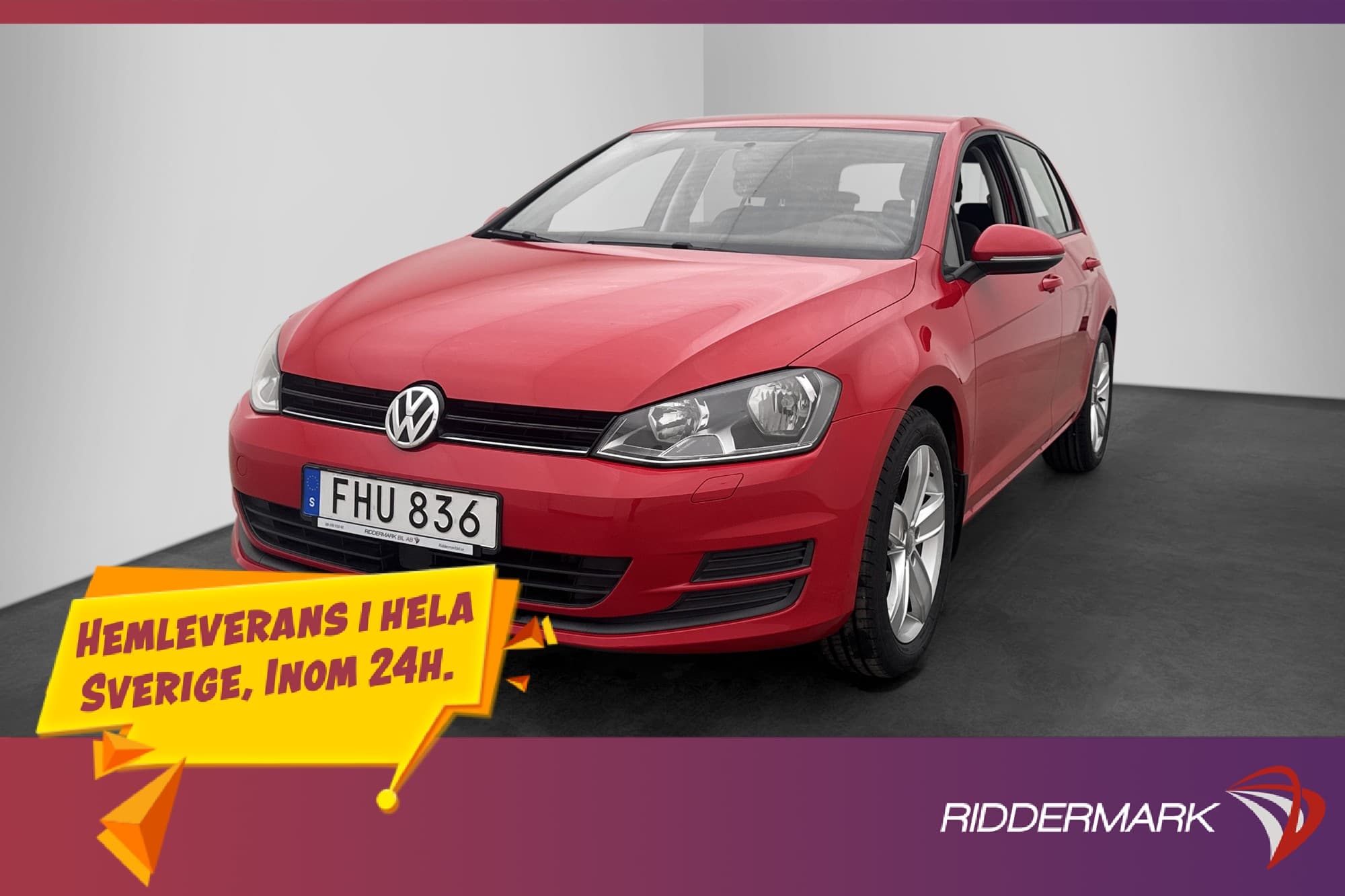 Volkswagen Golf 1.2 TSI 110hk Base CarPlay Adaptiv-Fart