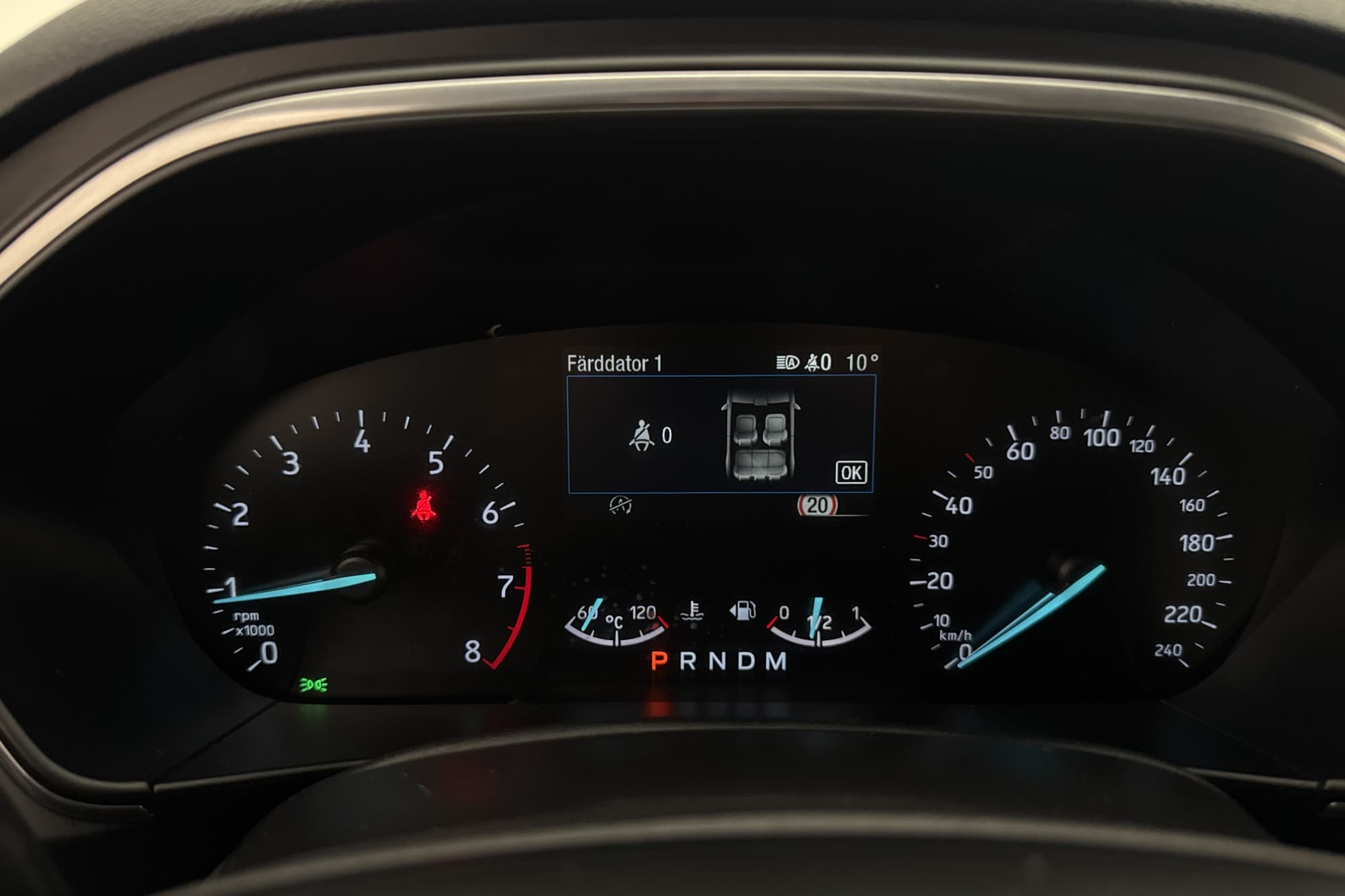 Ford Focus Active 1.0 EcoBoost 125hk Launch Edit Drag Kamera