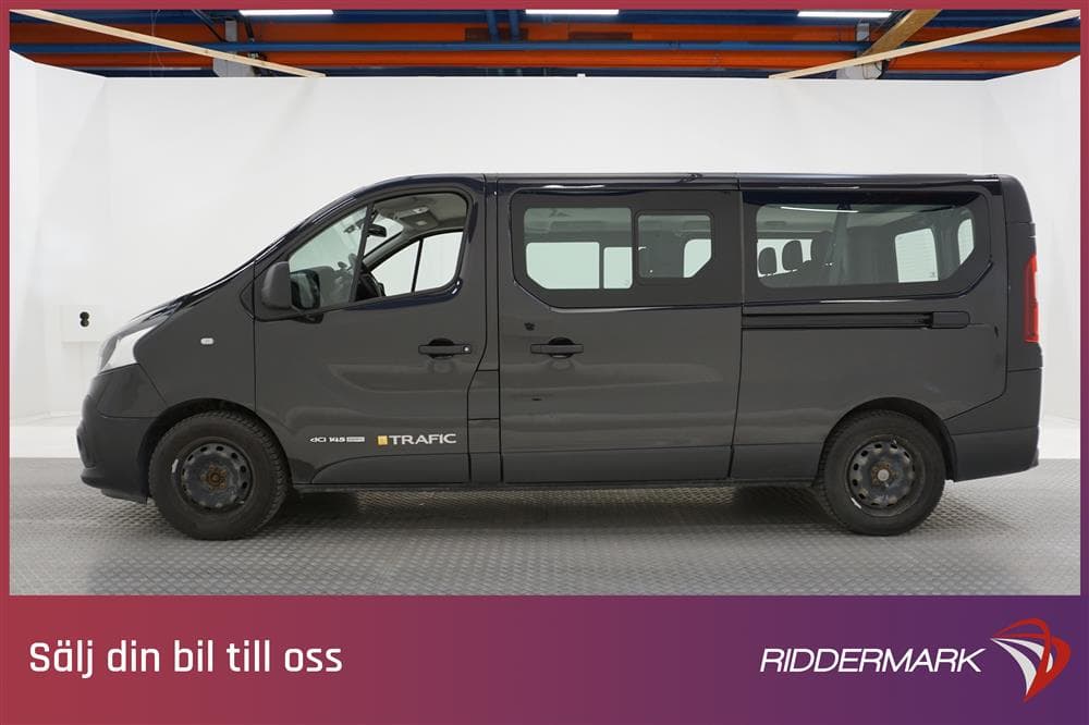 Renault Trafic 1.6 dCi 145hk L2 9-sits Värmare Drag