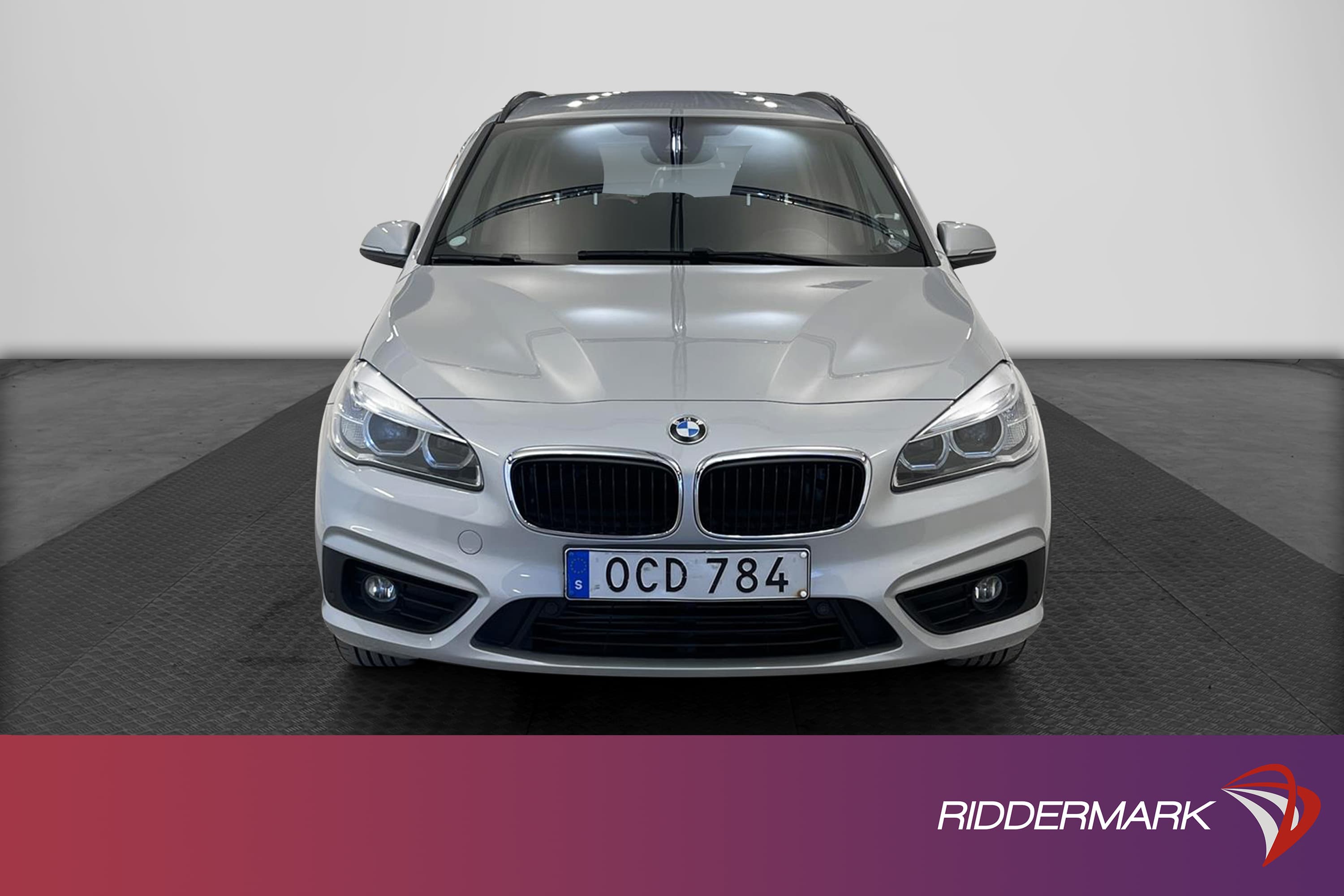 BMW 218i Gran Tourer 136hk 7 Sits Hifi B-Kam Låg Skatt