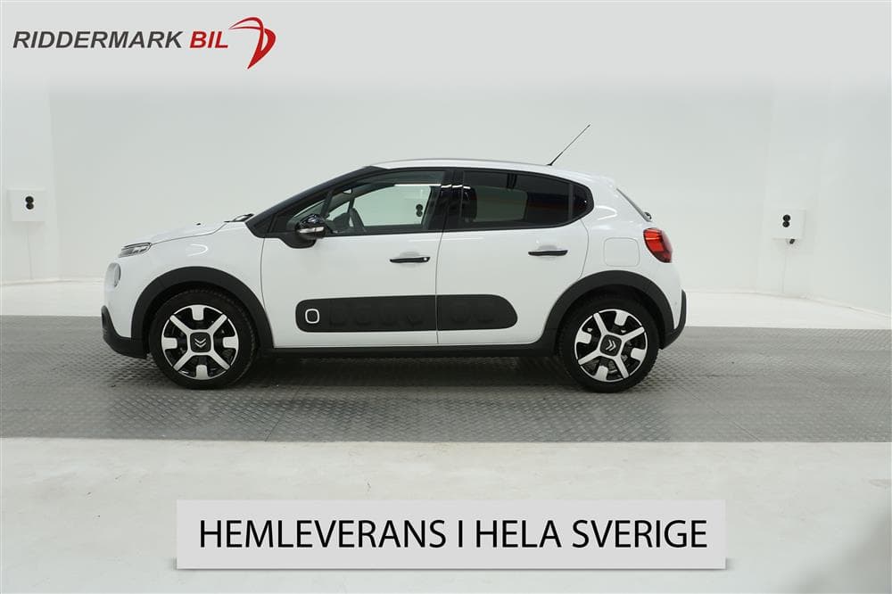 Citroën C3 PureTech 110hk Pano B-kam Lane aid 