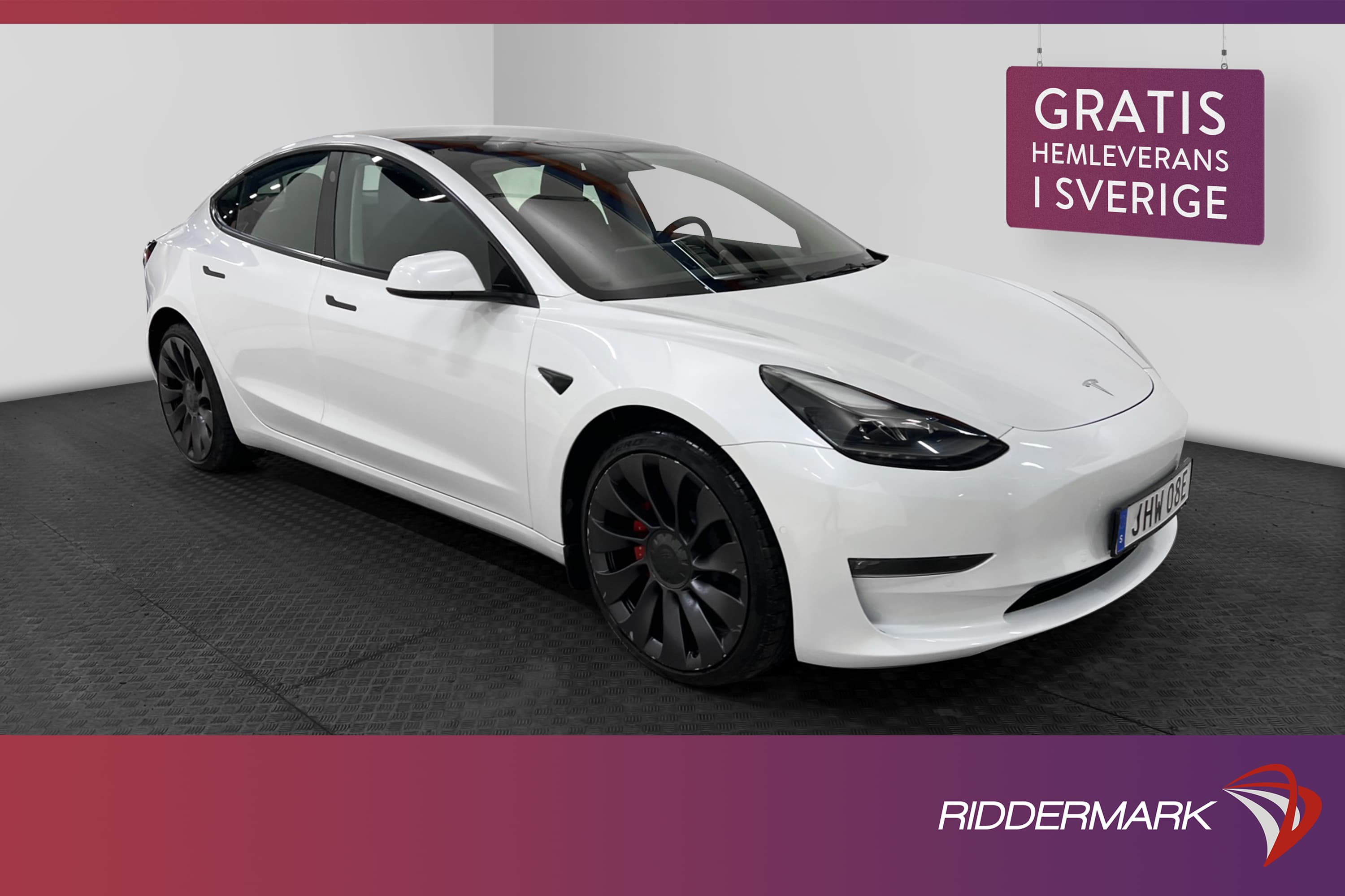 Tesla Model 3 Performance AWD 513hk