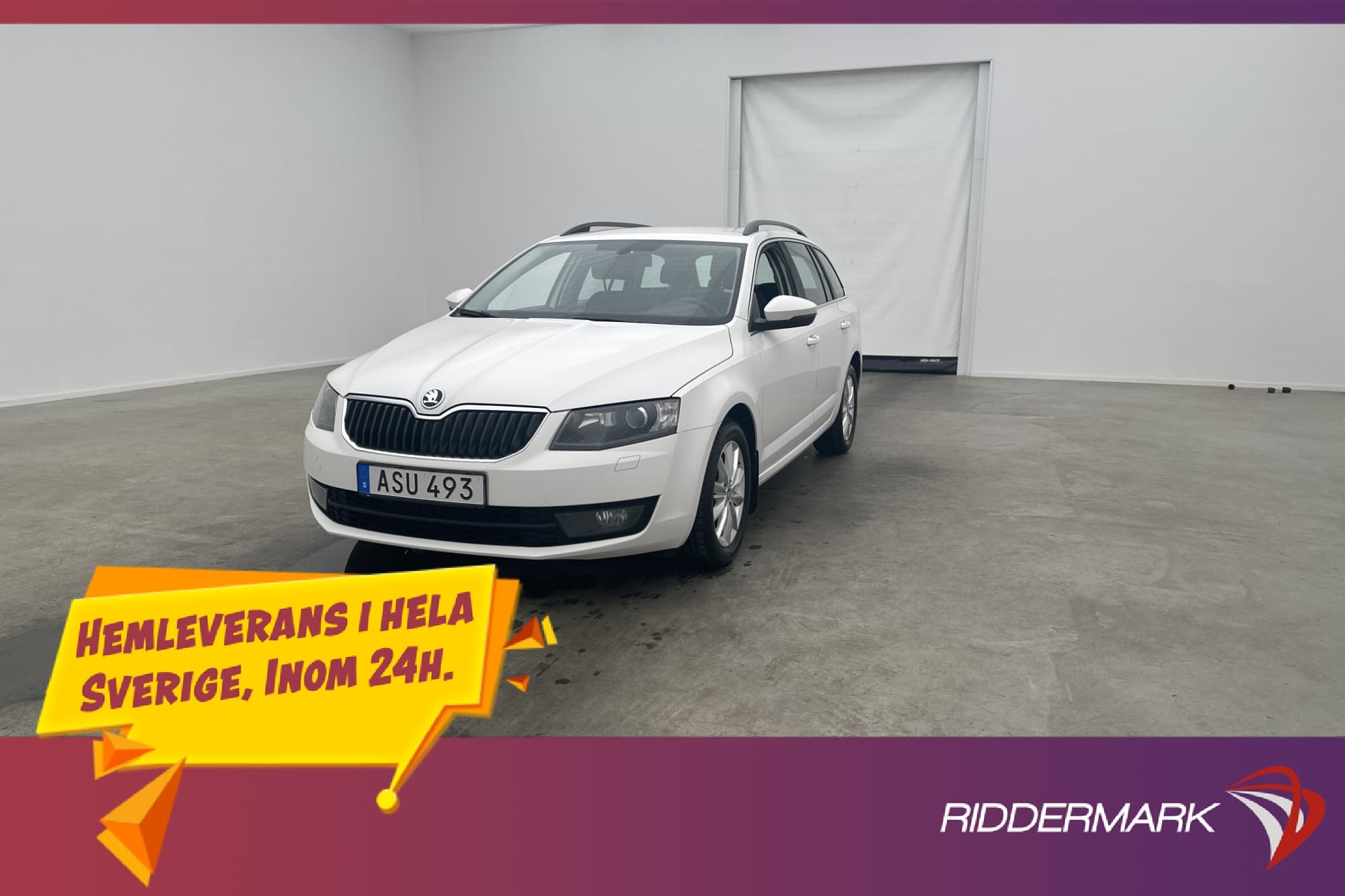Skoda Octavia Kombi 105hk Sensorer Farthållare Bluetooth