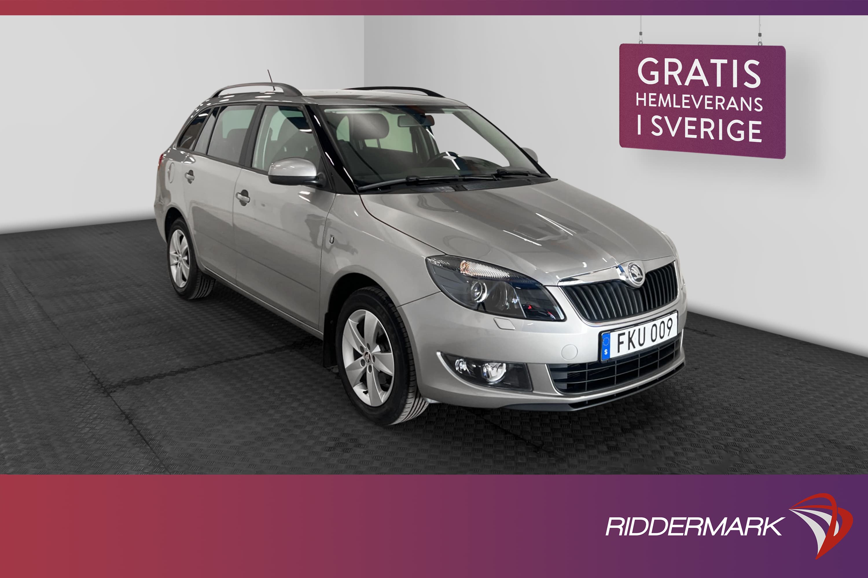 Skoda Fabia Kombi 1.2 TSI 86hk Ambiente Sensorer Välservad