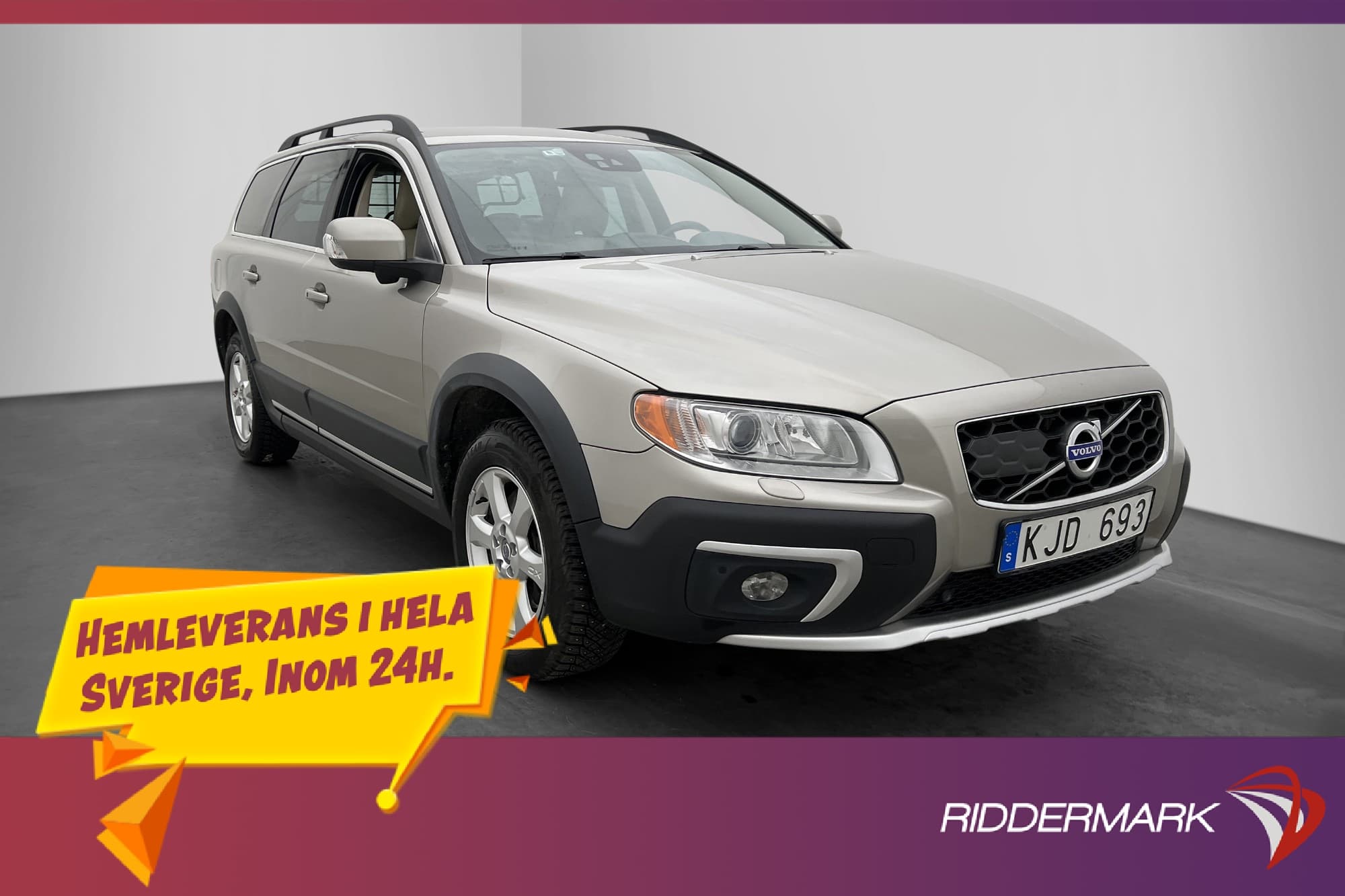 Volvo XC70 D4 AWD Summum Värmare Skinn Drag 1-Brukare