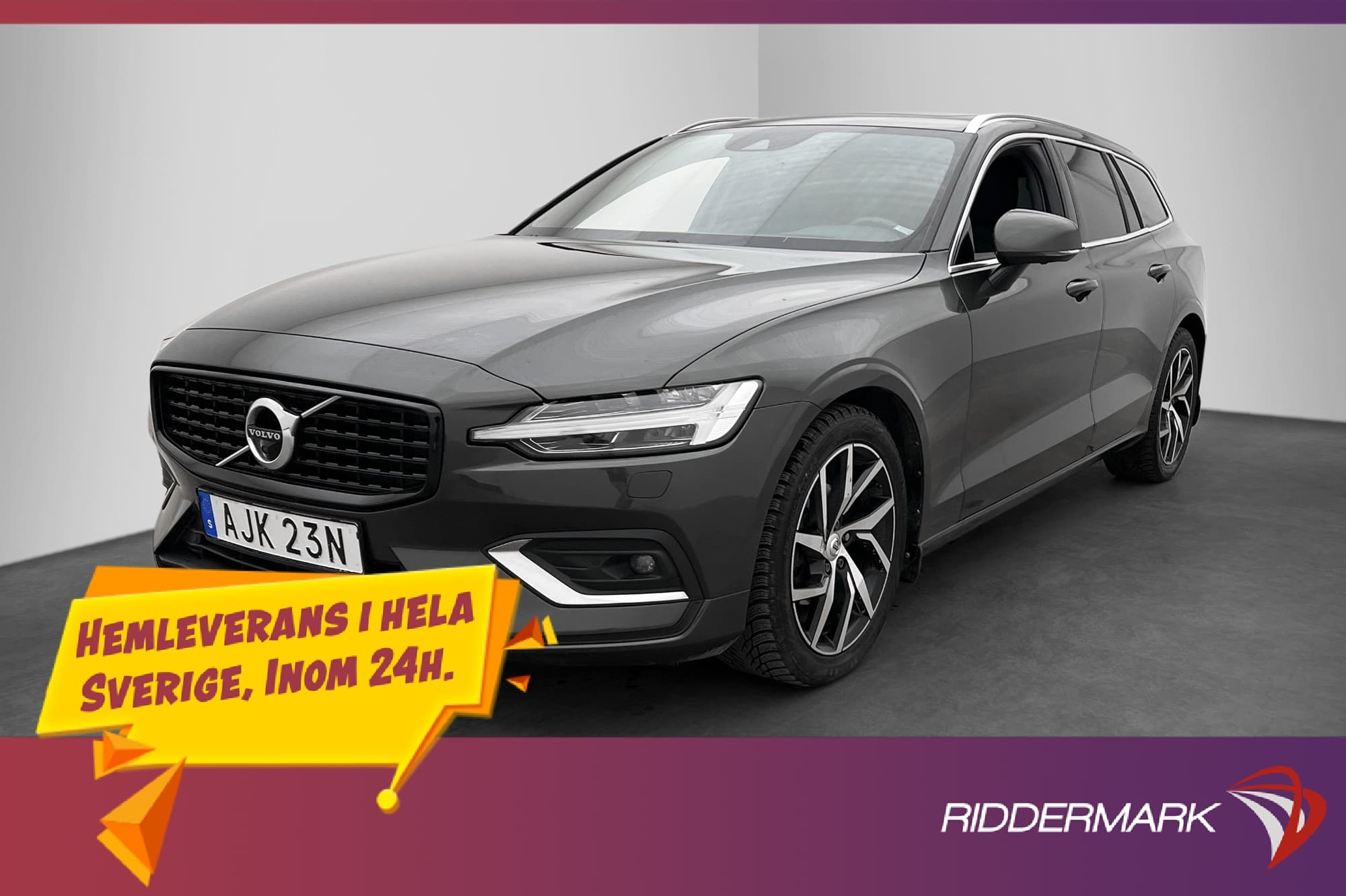 Volvo V60 D4 Inscription Pano H/K HuD P-Värm VoC 360° Drag