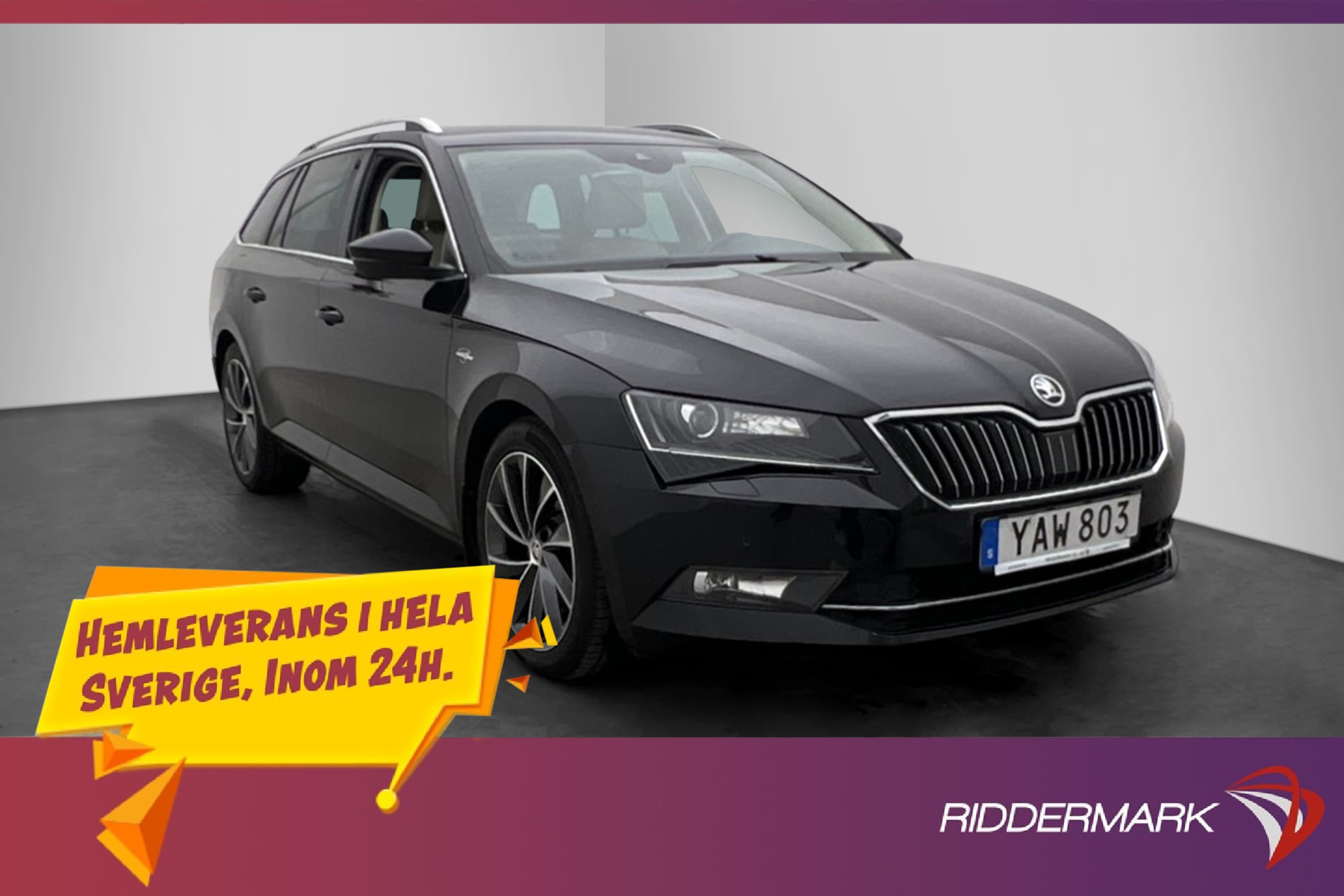 Škoda Superb 2.0 TDI 4x4  L&K Skinn D-Värm Canton Drag 190hk