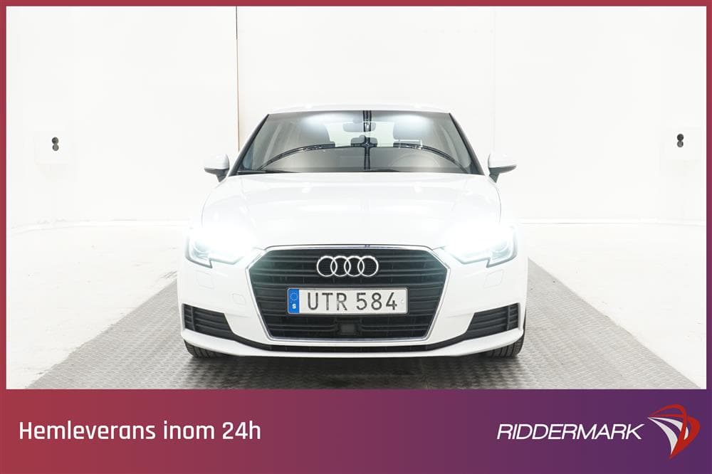 Audi A3 Sportback 1.5 TFSI 150hk Låg Skatt Nyservad 0,5L/Milexteriör