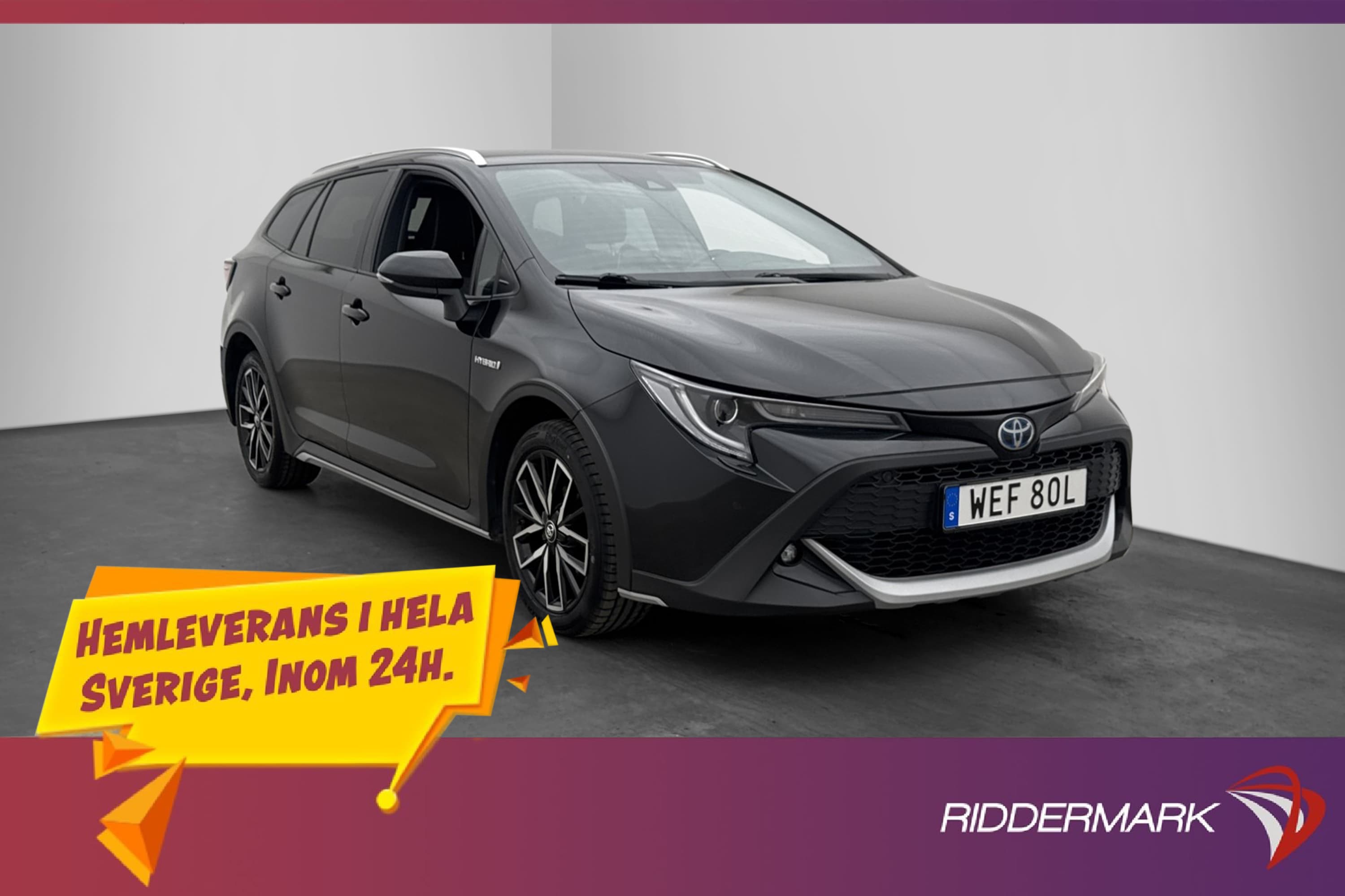 Toyota Corolla Hybrid 122hk TREK Kamera KeylessRattvärme 