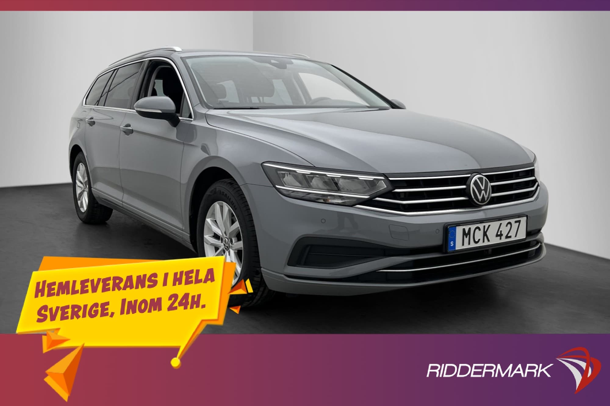 Volkswagen Passat 2.0 TDI Värmare Kamera Navi CarPlay Drag 