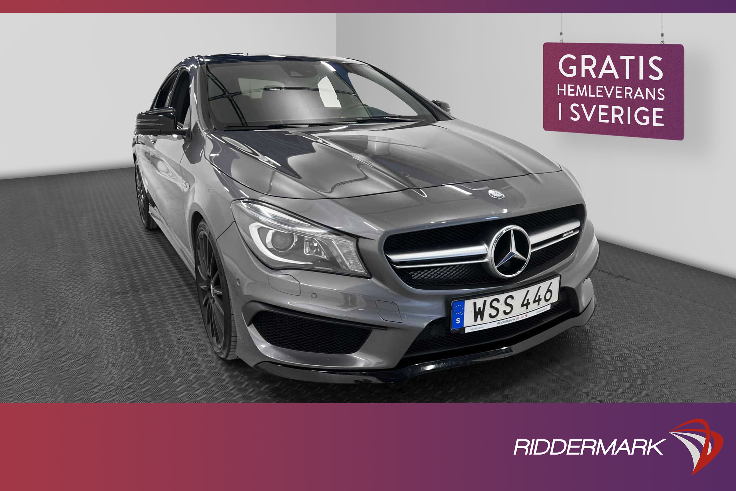 Mercedes-Benz CLA 45 AMG 4M 381hk Night Pano H/K Kamera Navi