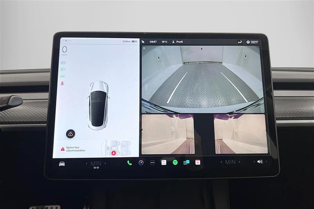 Tesla Model 3 Performance AWD Svensksåld Premiuminteriör