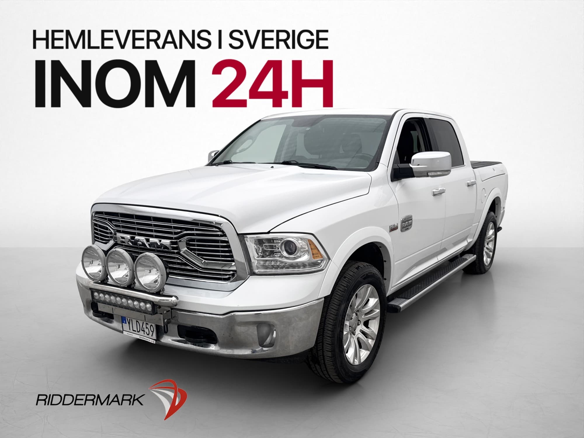 Dodge RAM LongHorn V8 4x4 Luft Drag Rambox Skinn Alpine Moms
