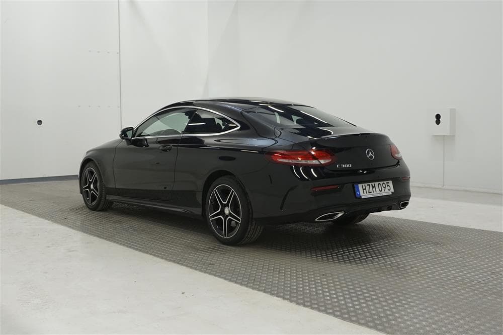 Mercedes C 300 Coupé 245hk AMG Pano B-kam Sportavg 0,63l/milexteriör