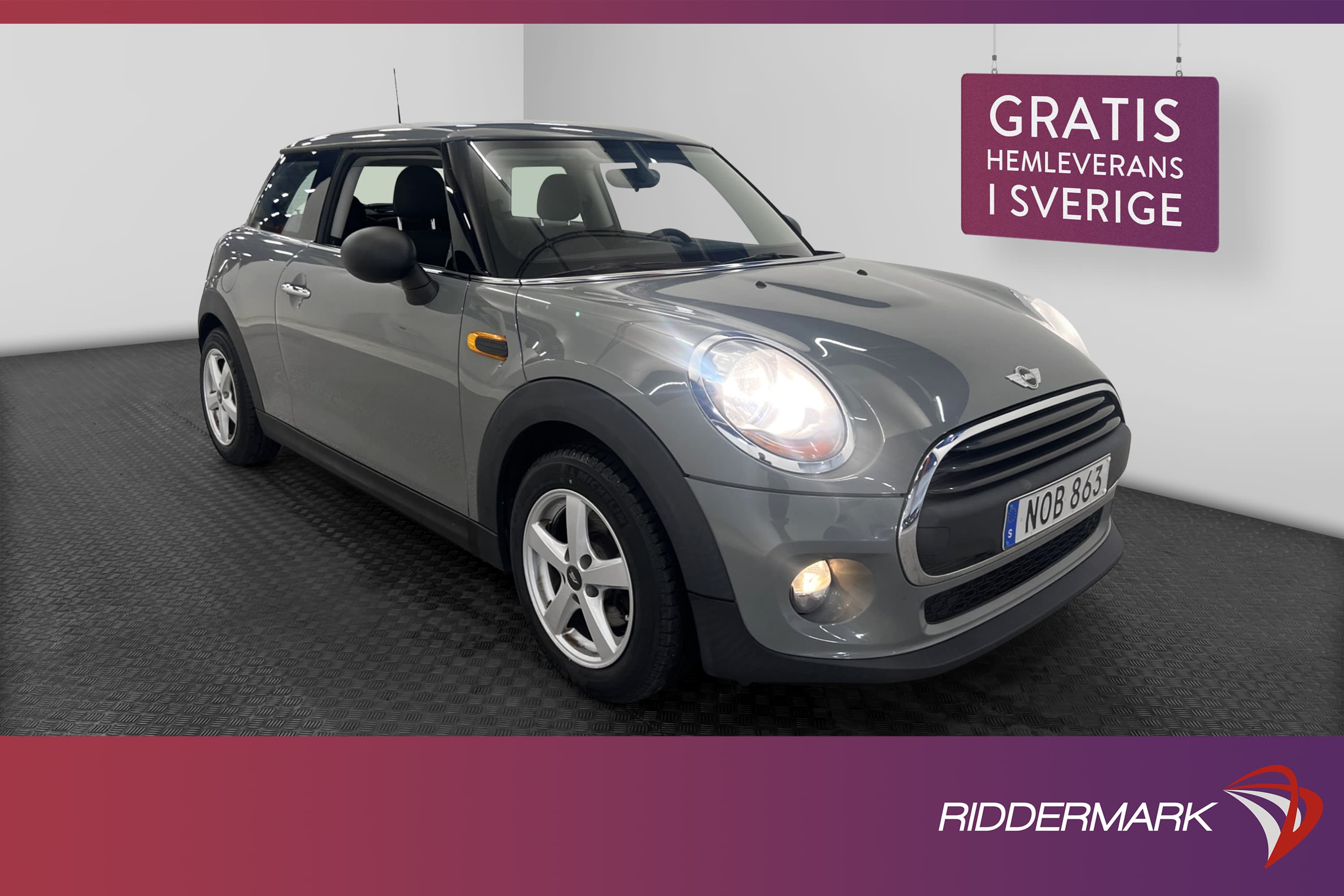 MINI One First 3-dörrar 75hk  Låg skatt Välservad 0,49l/mil