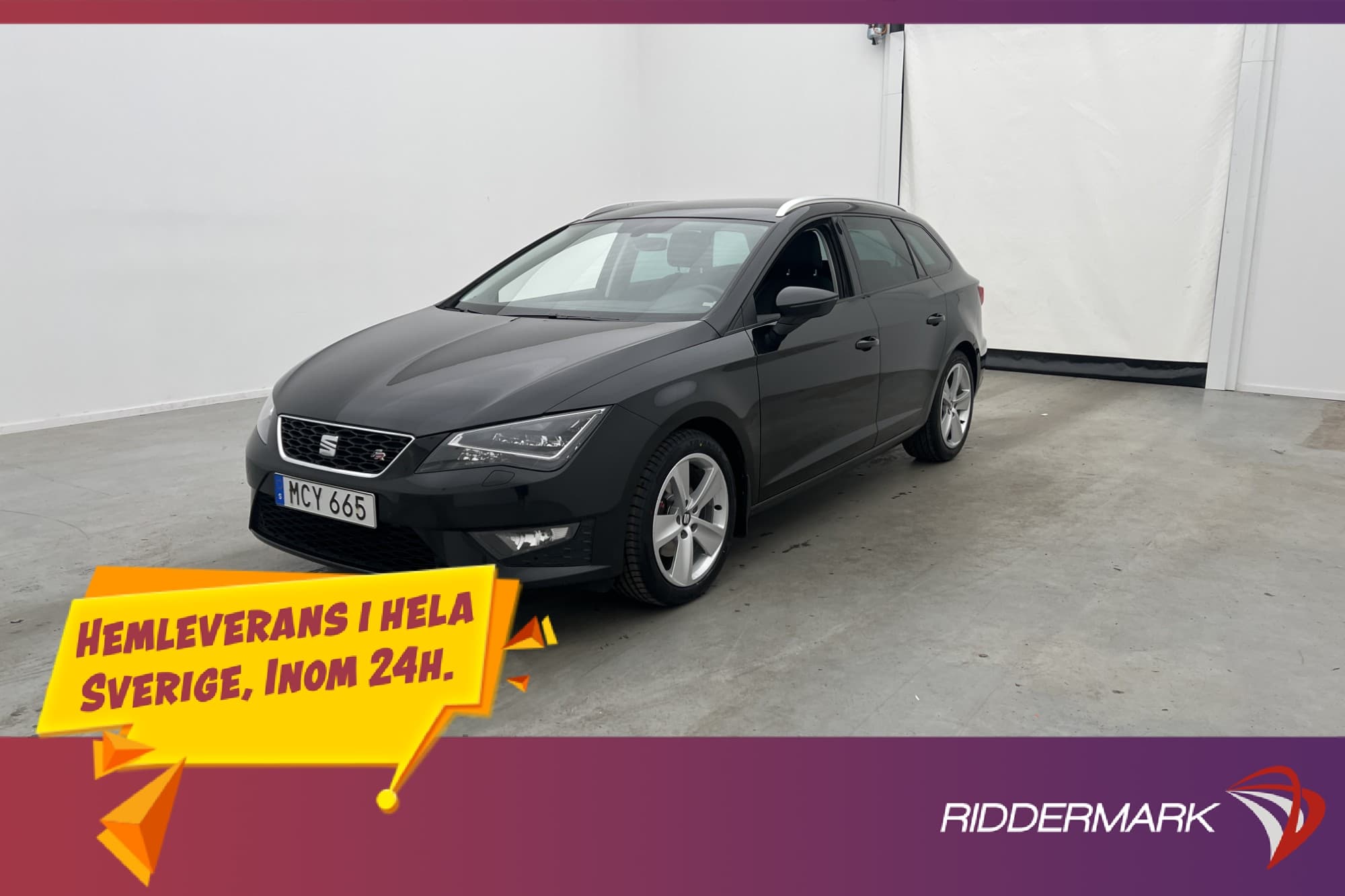 SEAT Leon ST 1.4 TSI 150hk FR P-Sensorer Halvskinn CarPlay
