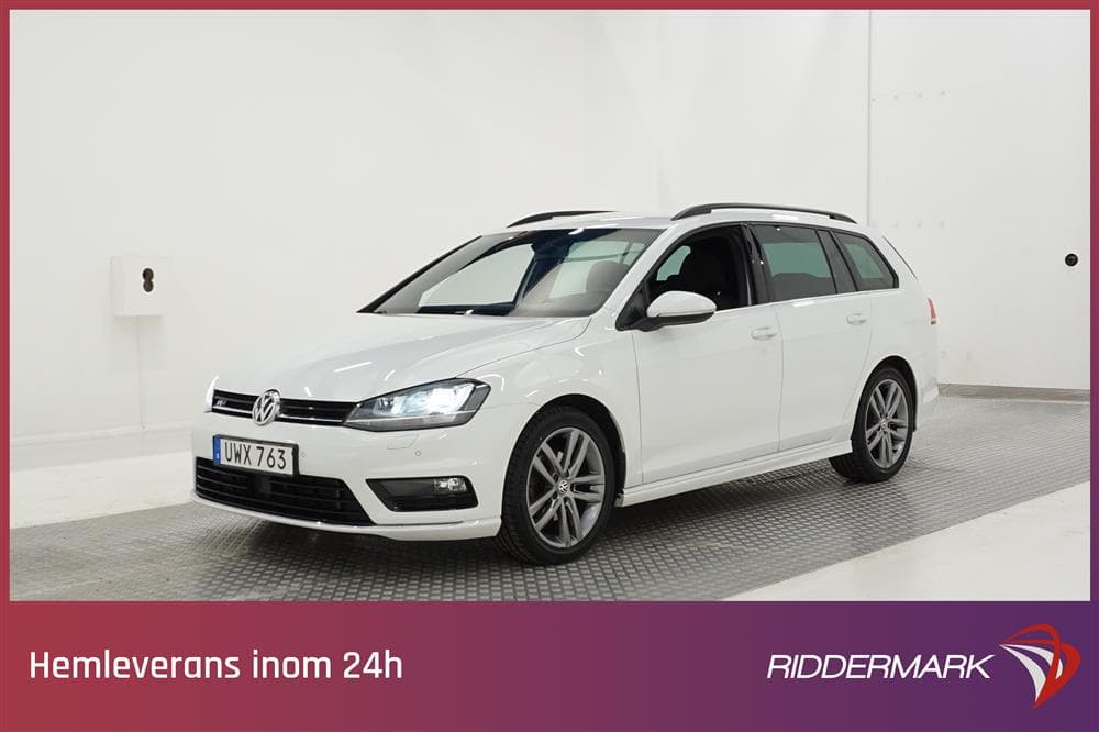 Volkswagen Golf 150hk Full R-Line Pluspaket Backkamera Dragexteriör